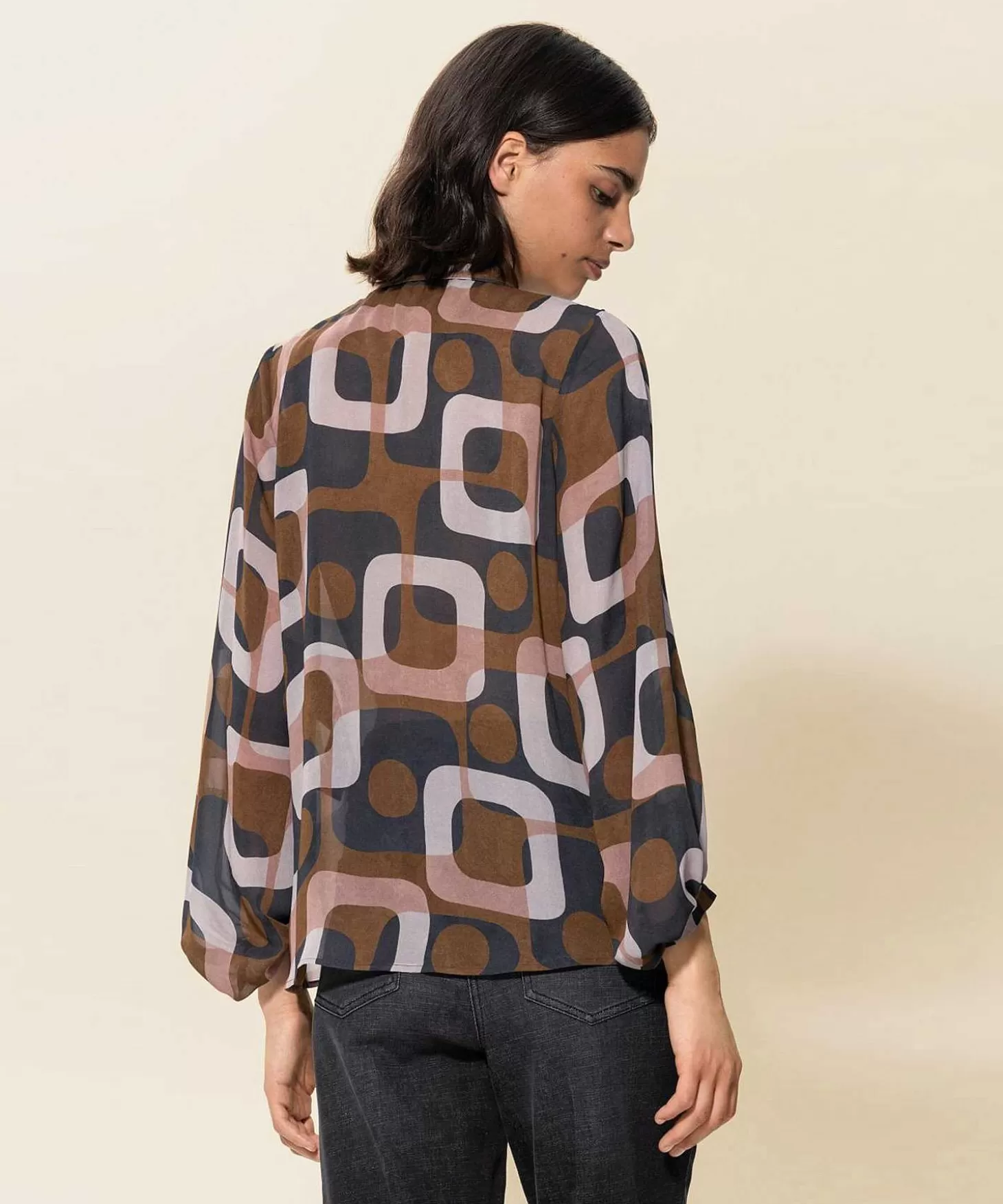 Blouse Graphic Print*Luisa Cerano Fashion