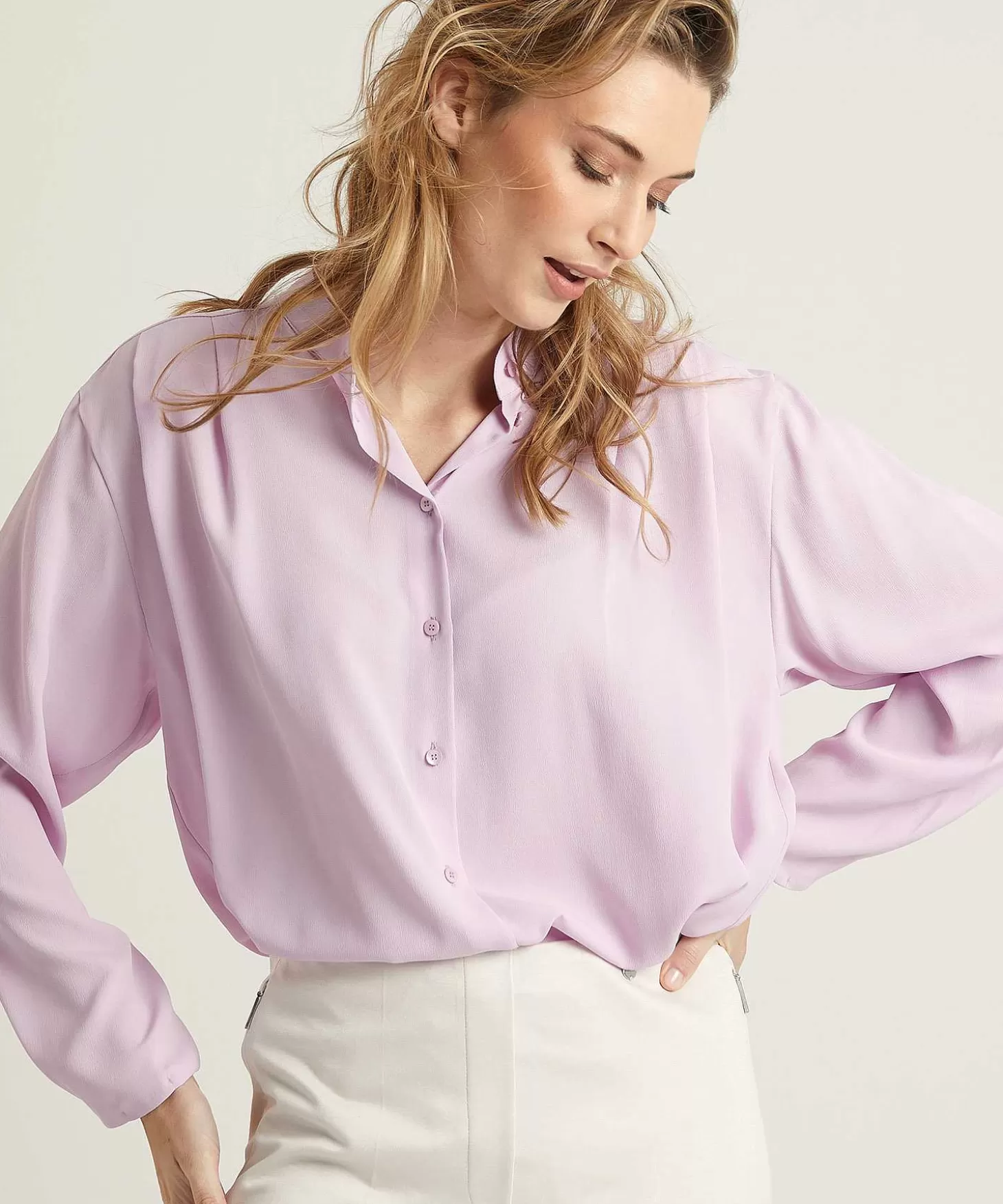 Blouse With Silk*Luisa Cerano Cheap