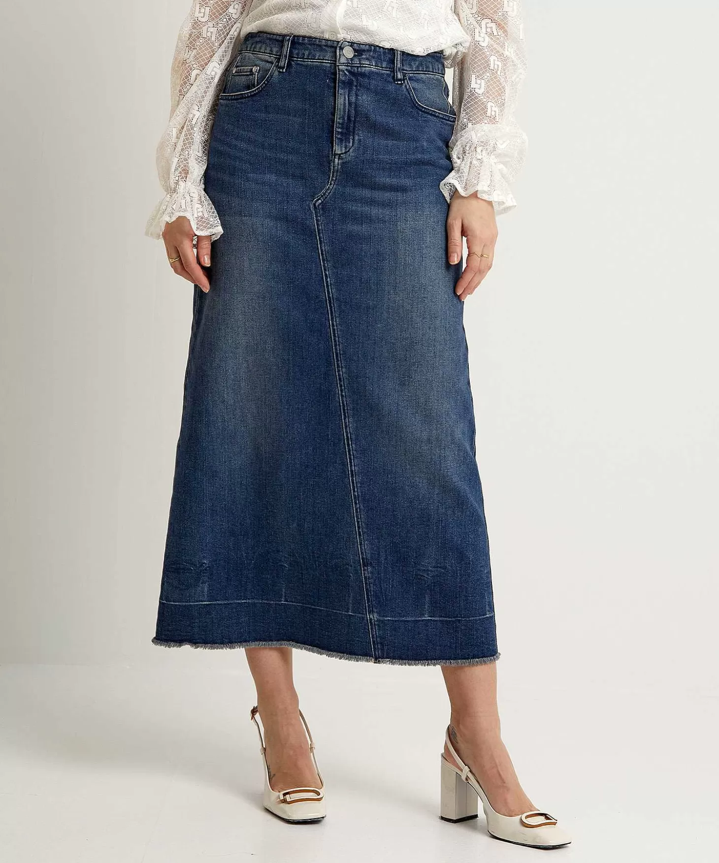 Denim Skirt*Luisa Cerano Cheap