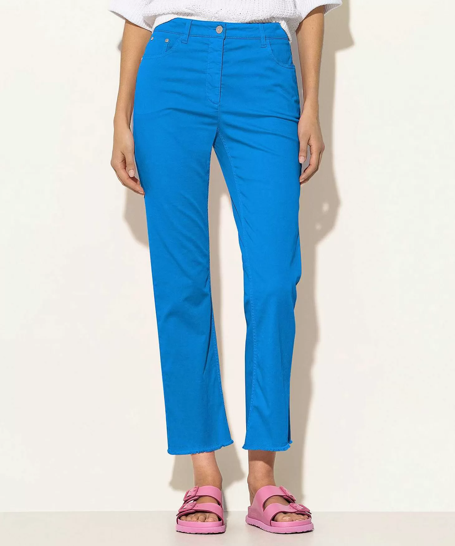 Kick Flare Pants Soft Cotton*Luisa Cerano Best Sale