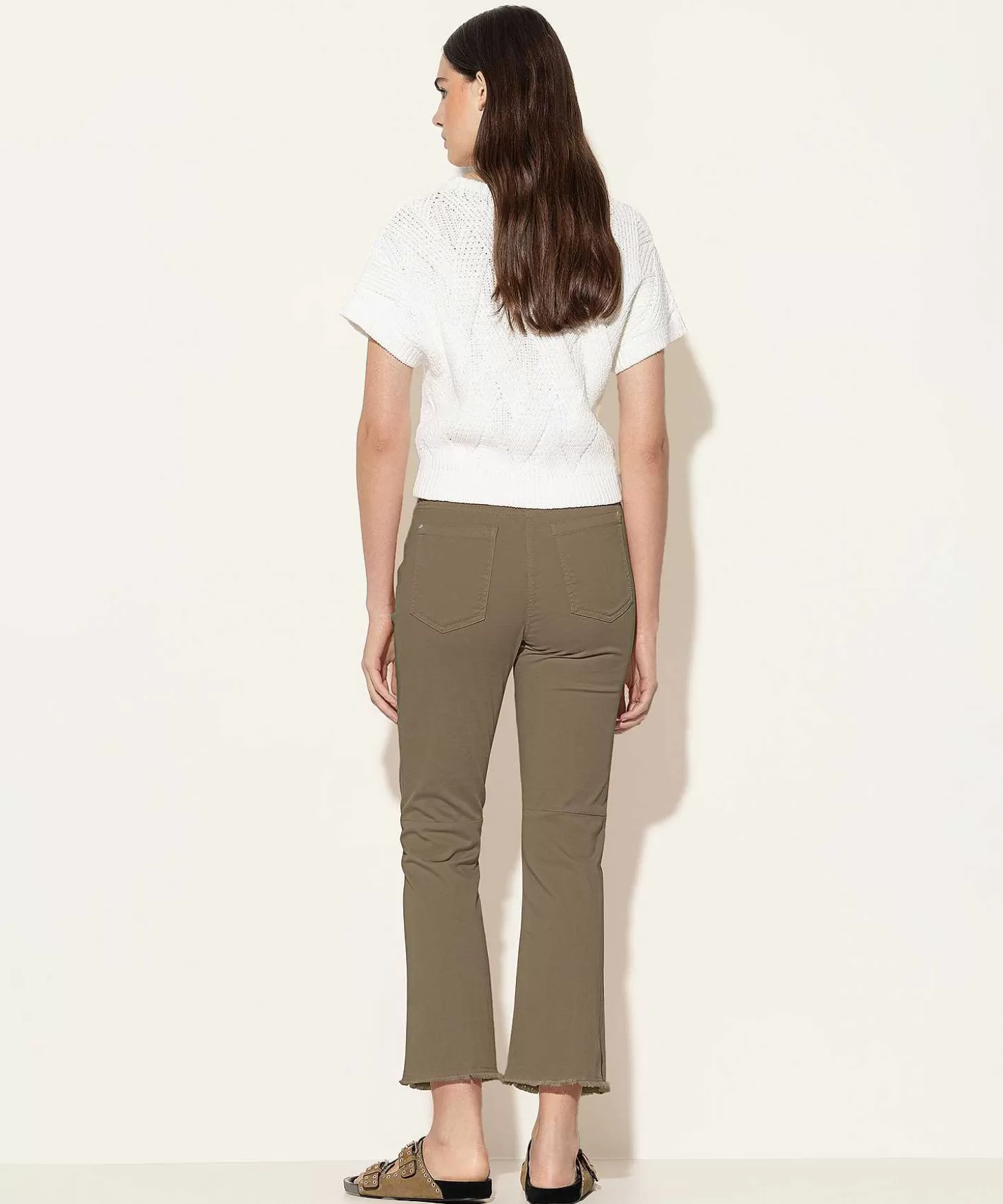 Kick Flare Soft Pants*Luisa Cerano Discount