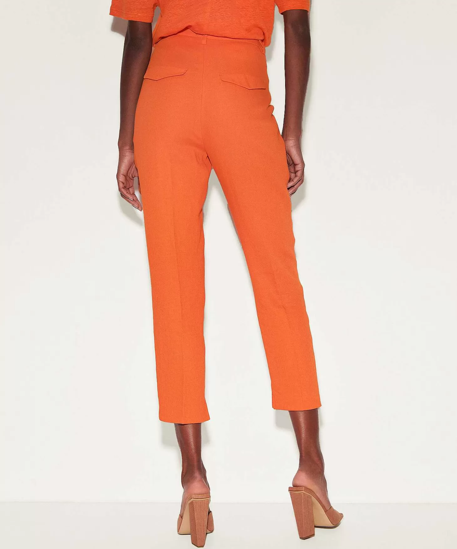 Linen Mix Trousers*Luisa Cerano Flash Sale