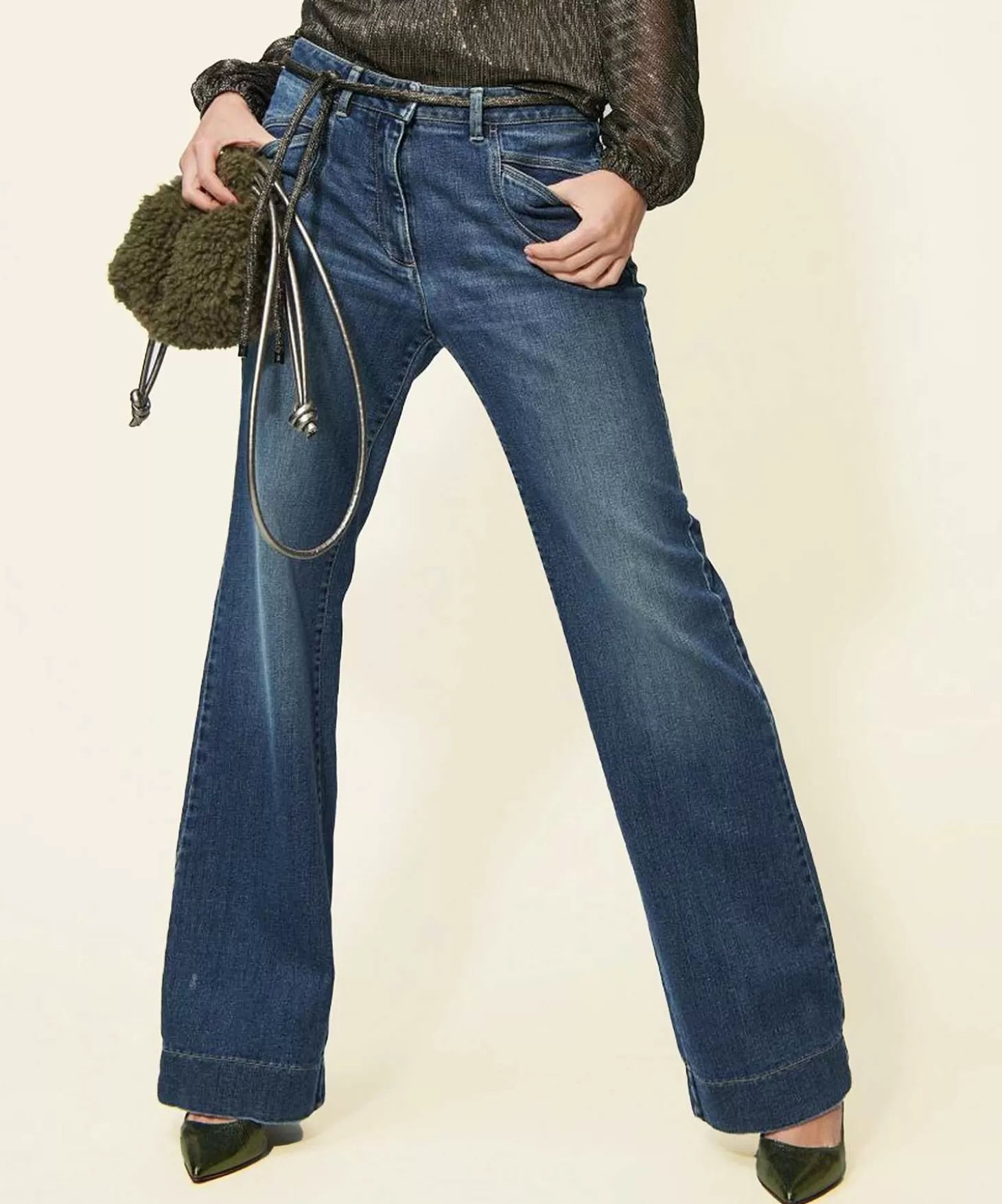 Wide Leg Jeans*Luisa Cerano Shop