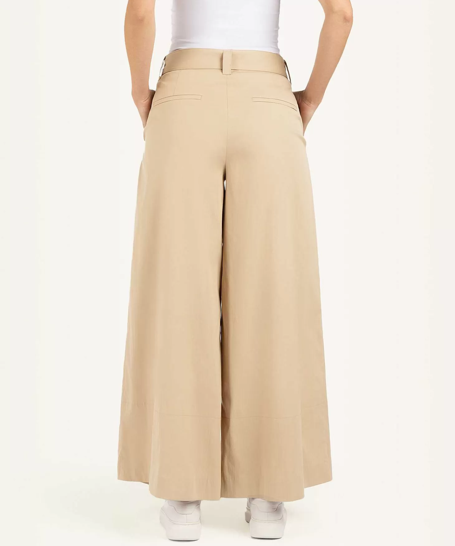 Ultra Wide Leg Pants Belt Carletta*MAC Jeans Online