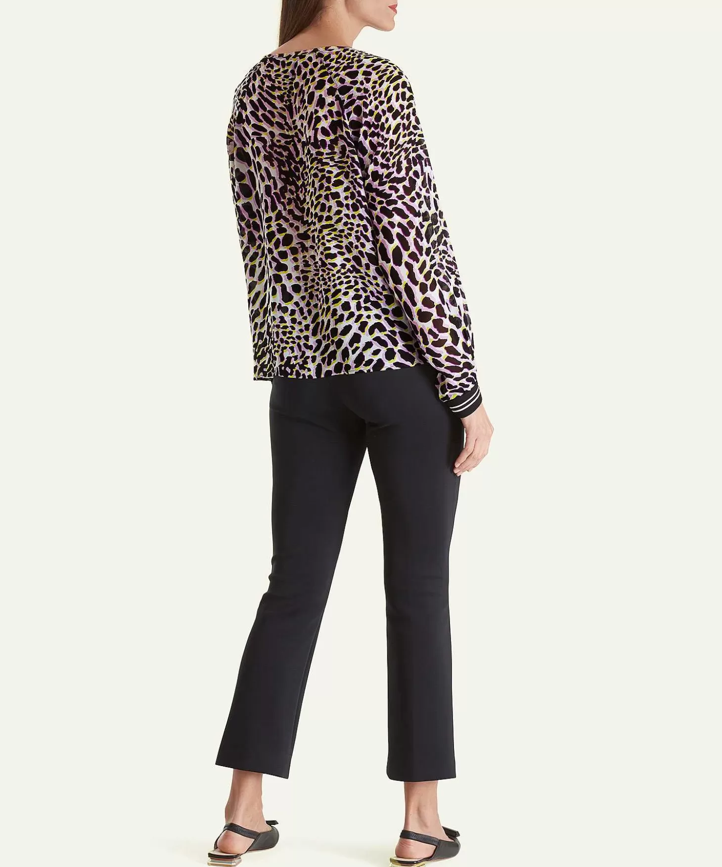 Marc Cain Blouse With Leopard Print*Marc Cain Remix Best Sale