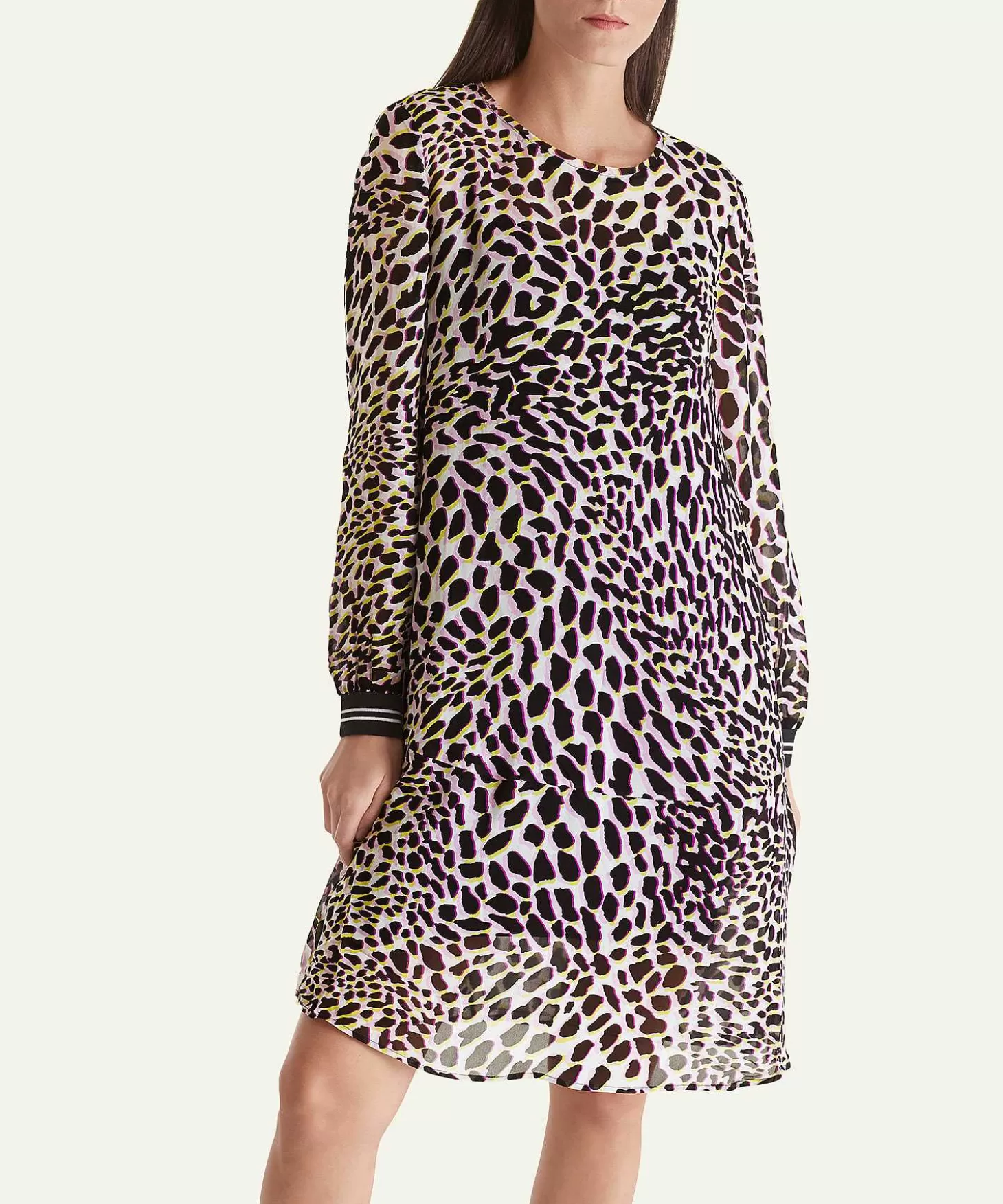 Marc Cain Dress With Leopard Print*Marc Cain Remix New