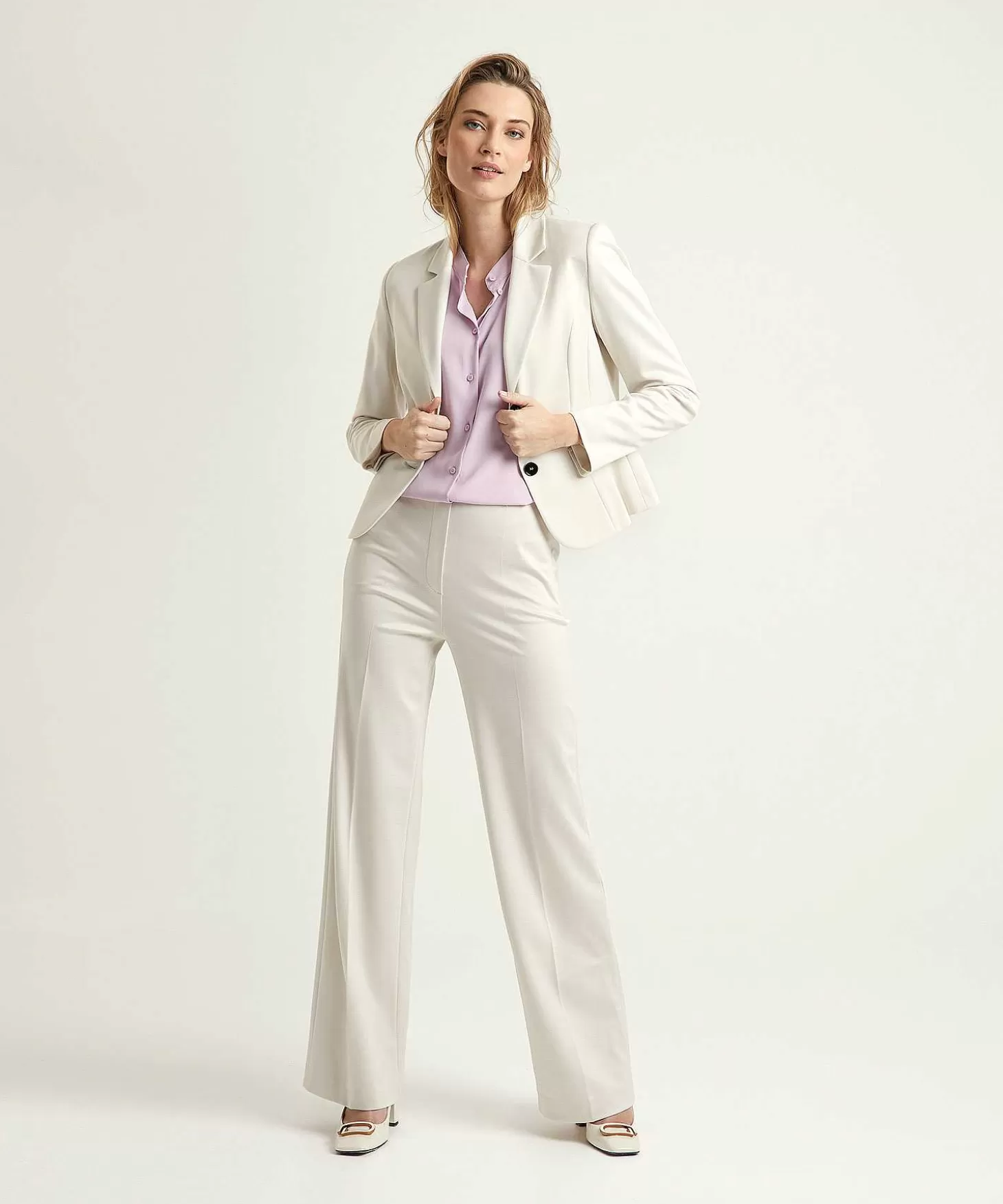 Marc Cain Flared Pants Jersey Winder*Marc Cain Additions Flash Sale