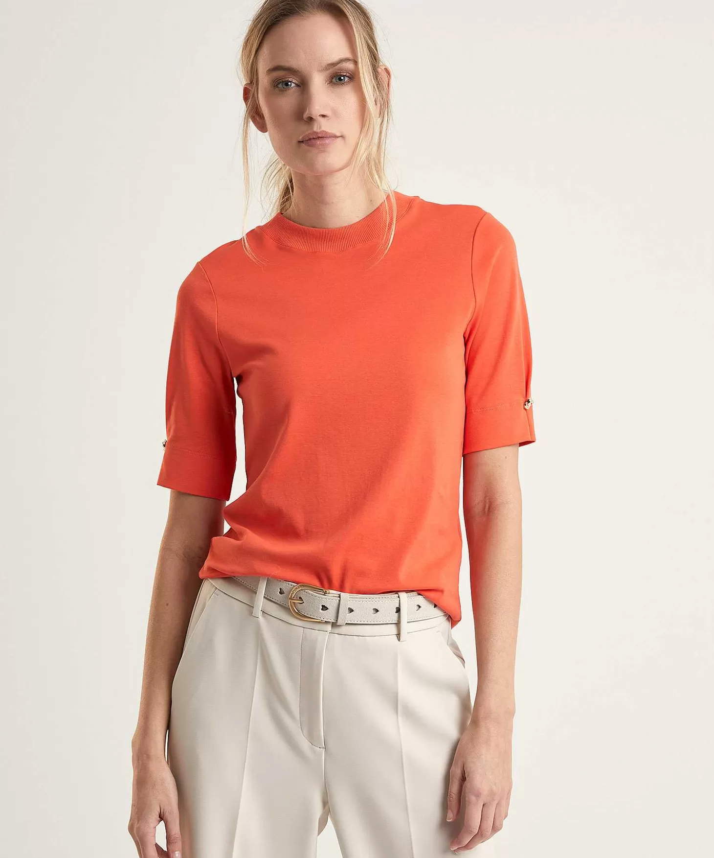 Marc Cain Half Sleeve Shirt*Marc Cain Collections Discount