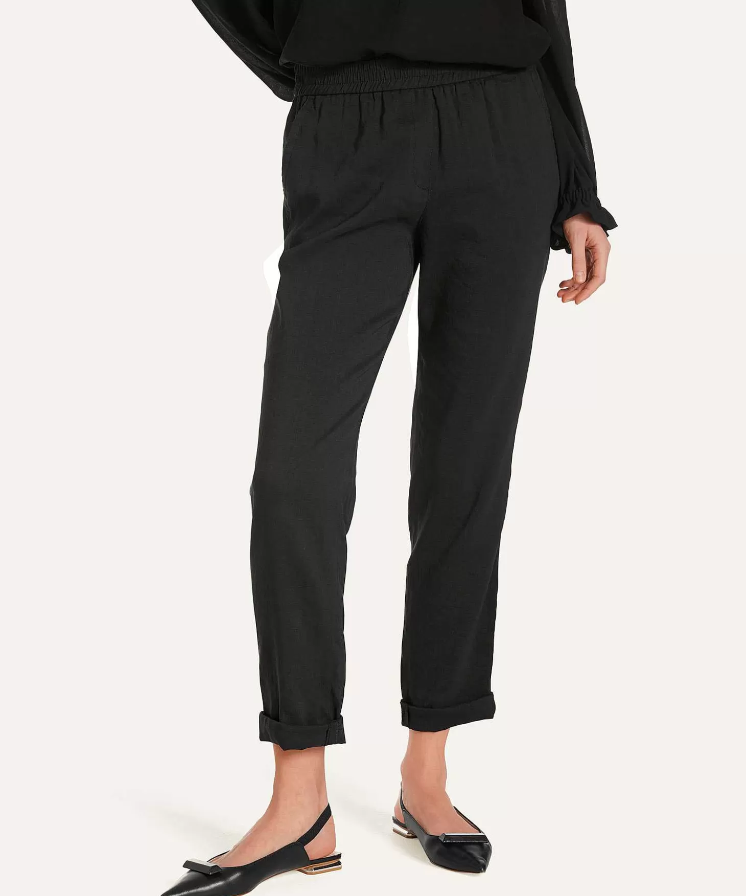 Marc Cain Linen Mix Trousers Roanne*Marc Cain Collections Best