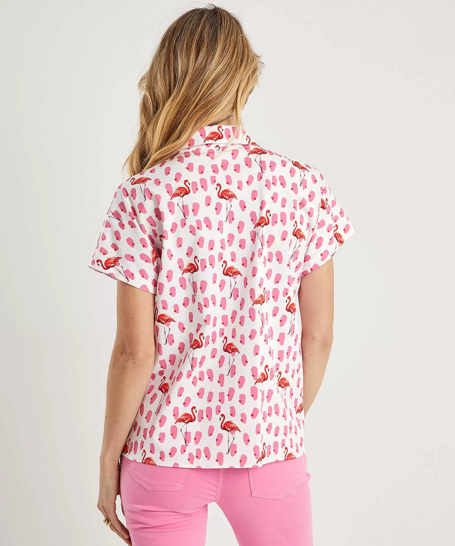 Marc Cain Poplin Blouse Flamingo*Marc Cain Additions Best