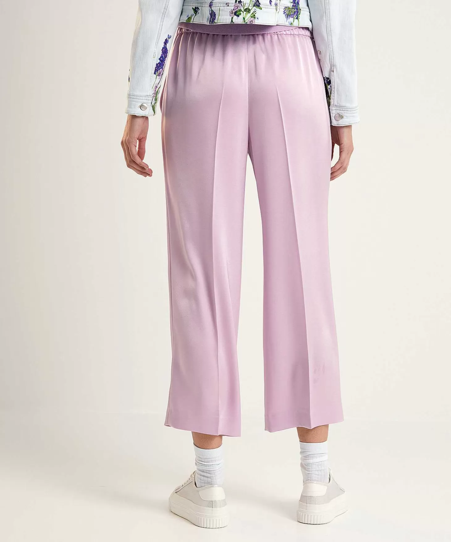 Marc Cain Silky Cropped Pants Washington*Marc Cain Collections Shop