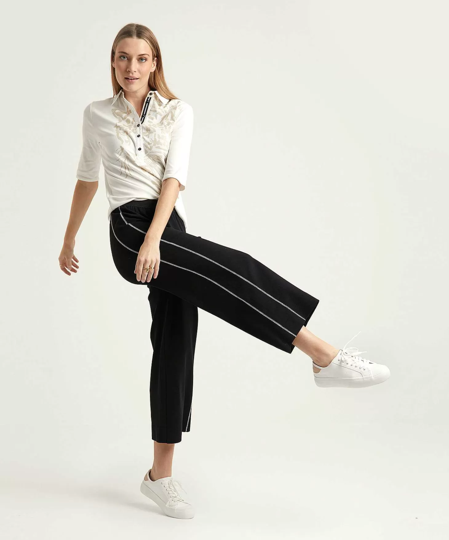 Cropped Pants Jersey*Marc Cain Sports Fashion