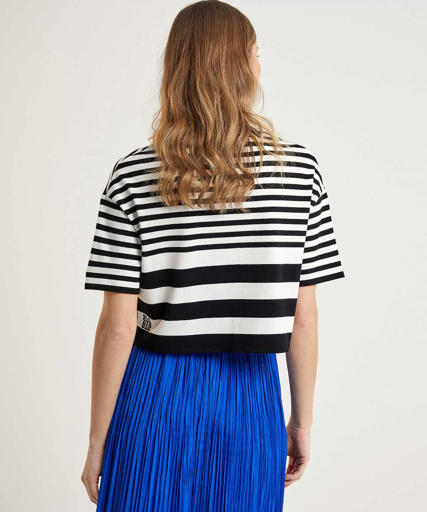 Cropped Sweater Stripes*Marc Cain Sports Outlet