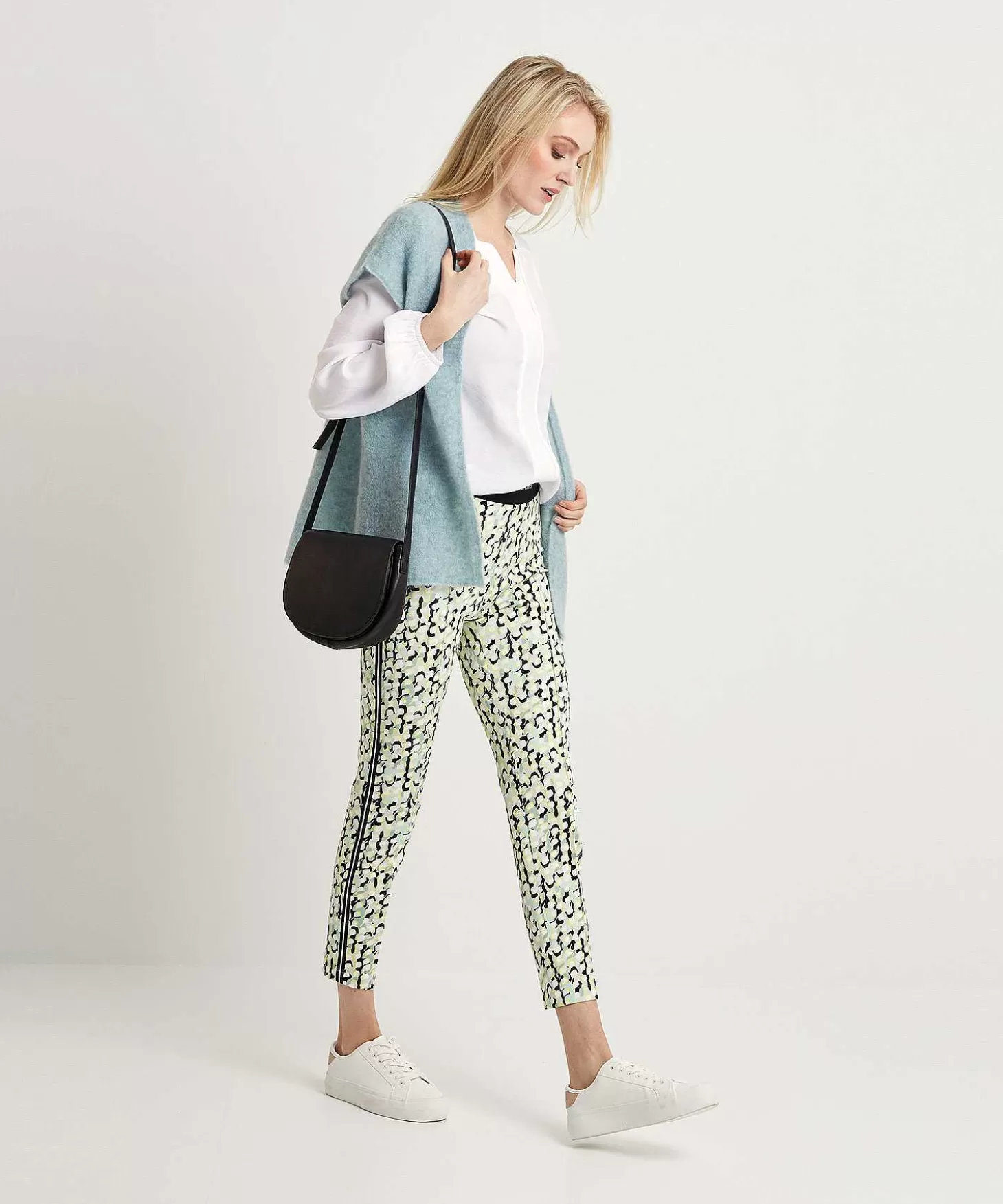 Scuba Pants With Print Sofia*Marc Cain Sports Cheap