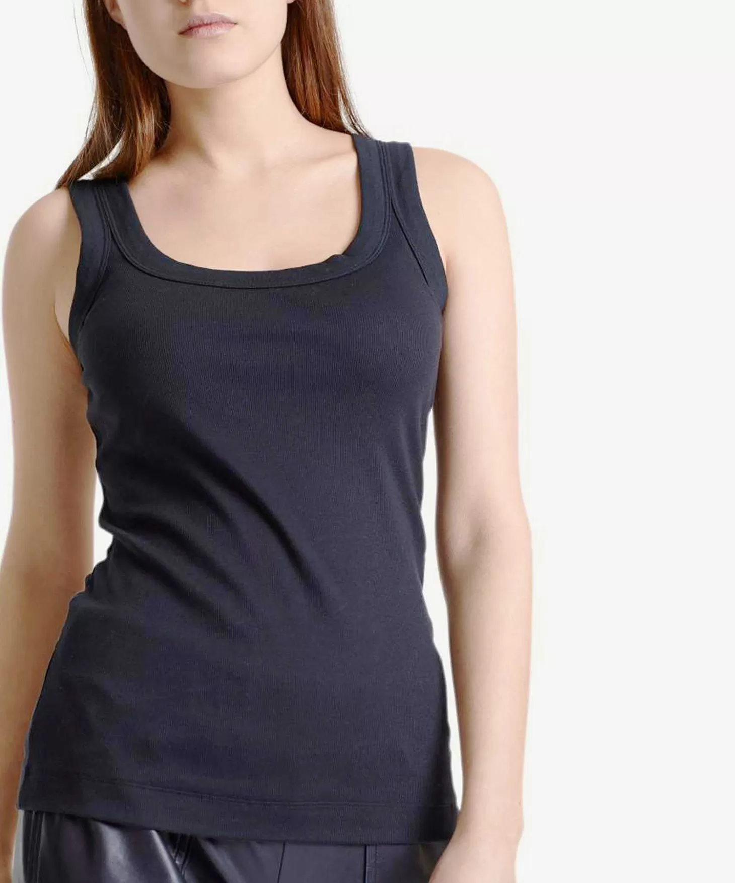 Marc Cain Tank Top Singlet Rib*Marc Cain Essentials Best