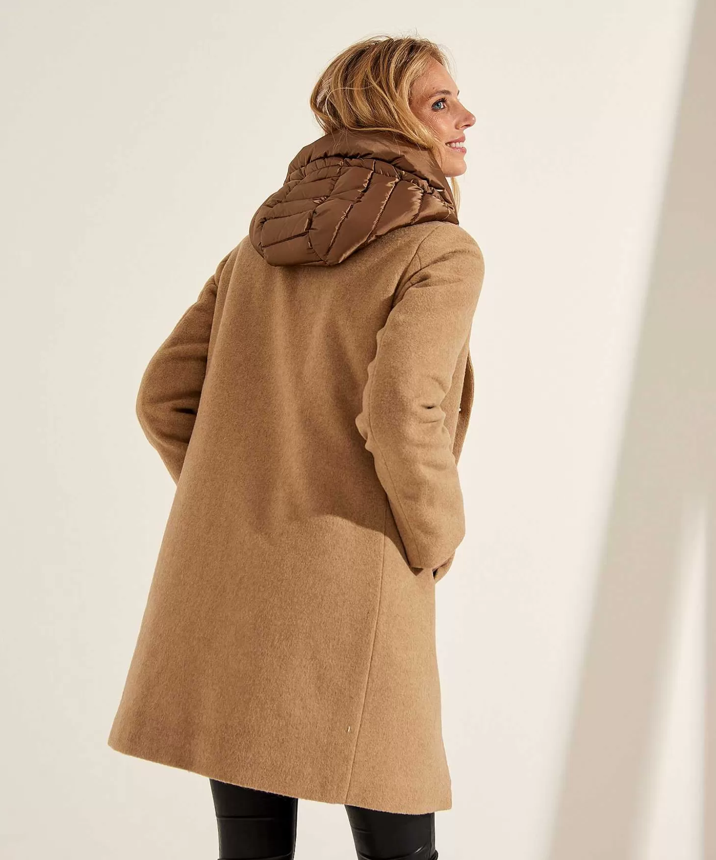 Coat Wool With Hood Luisa*Milestone Best