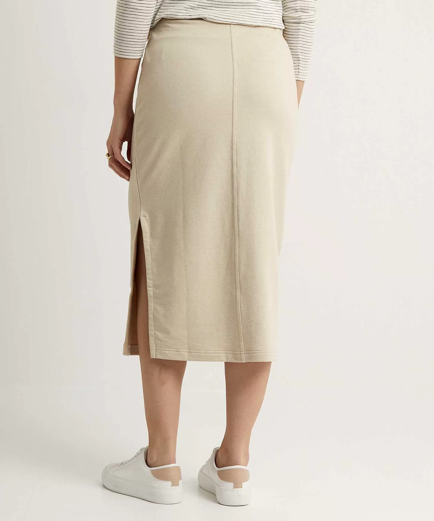 Sweat Skirt With Side Slit Chiara*Moscow Best