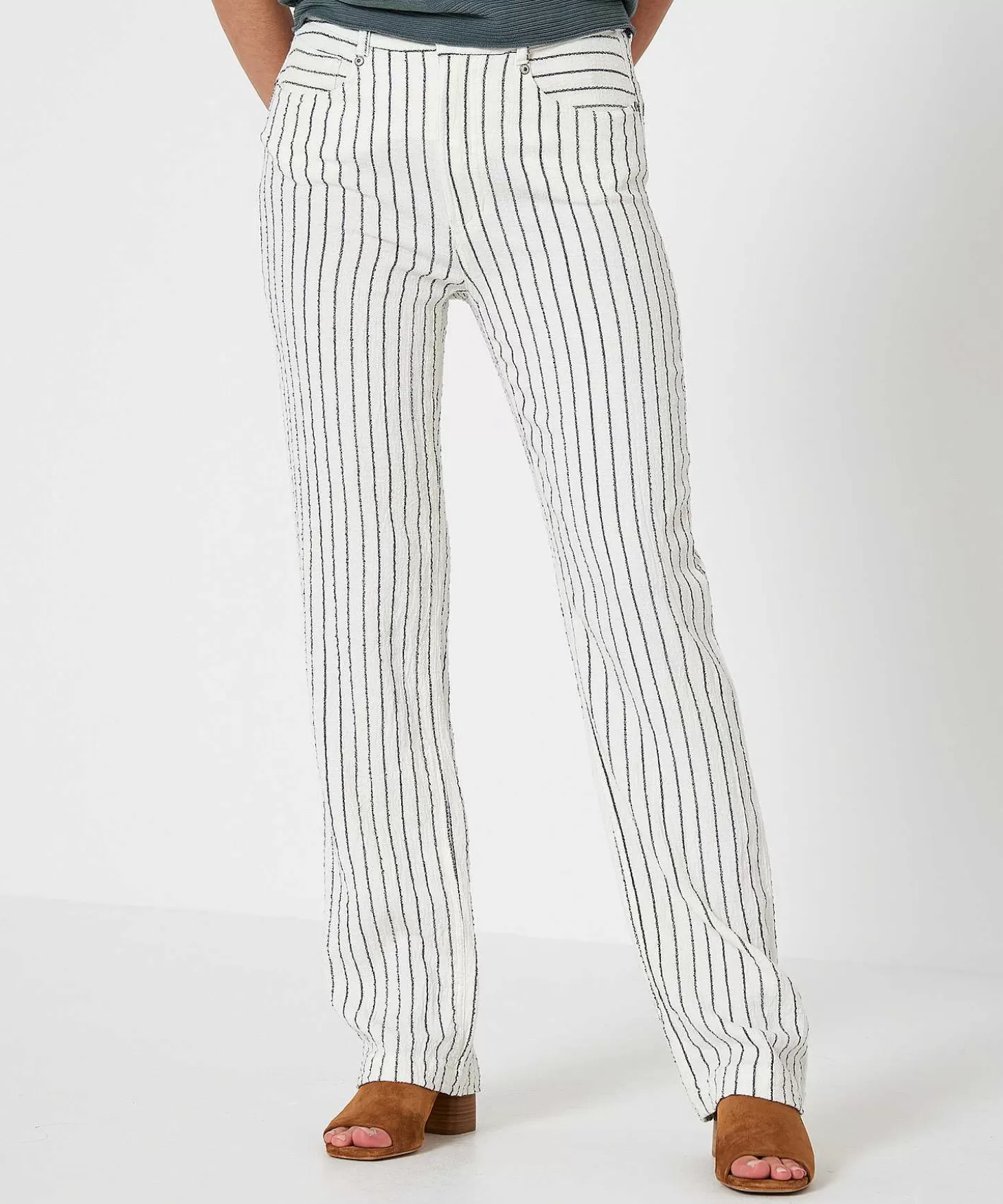 Wide Leg Pants Stripe Abiba*Moscow Best Sale