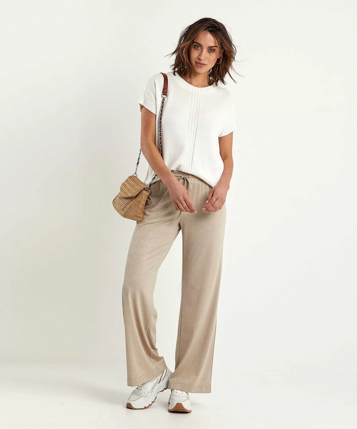 Trousers With Lurex*No Man's Land Store