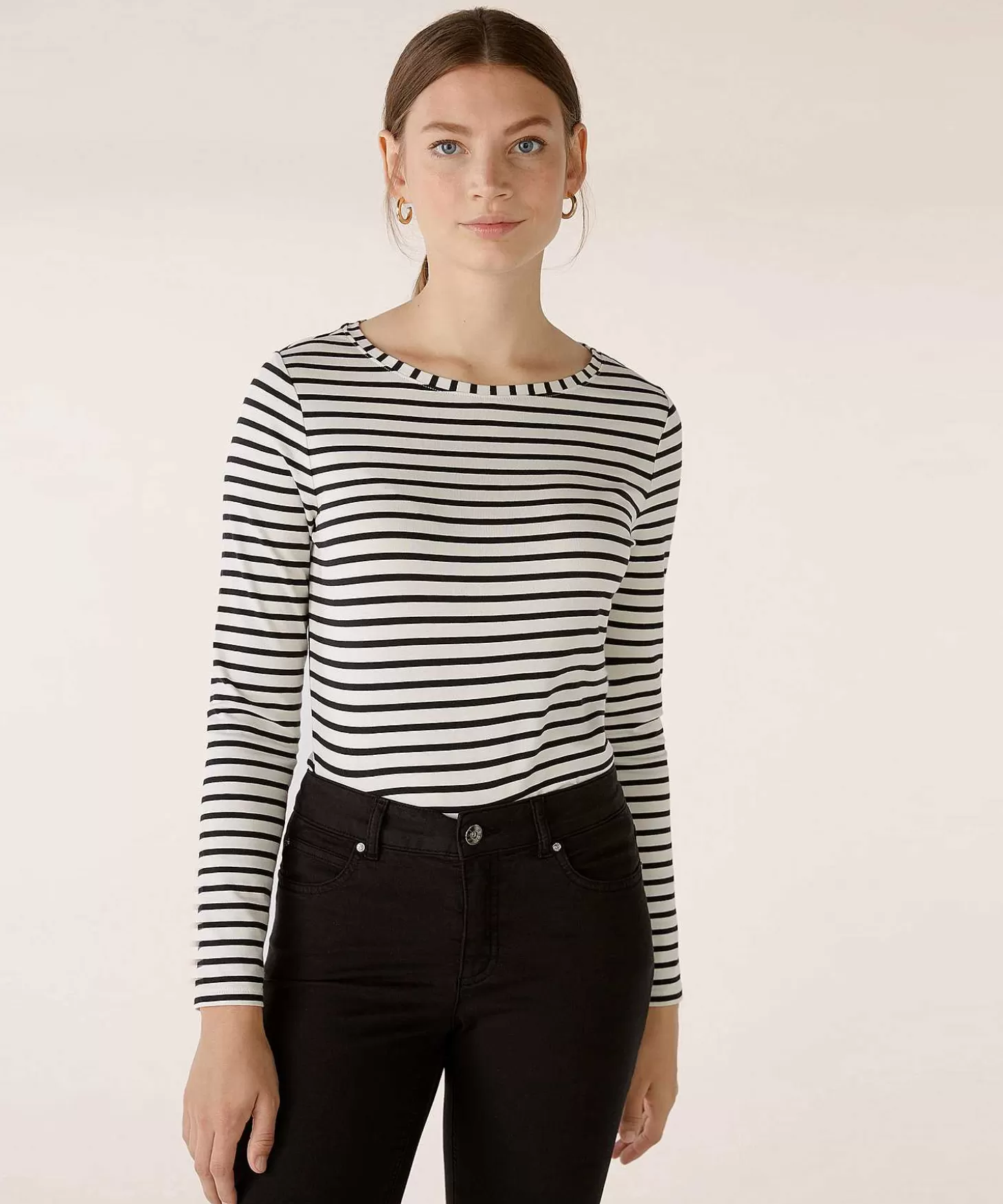 Shirt Stripes Long Sleeve*OUI Best Sale