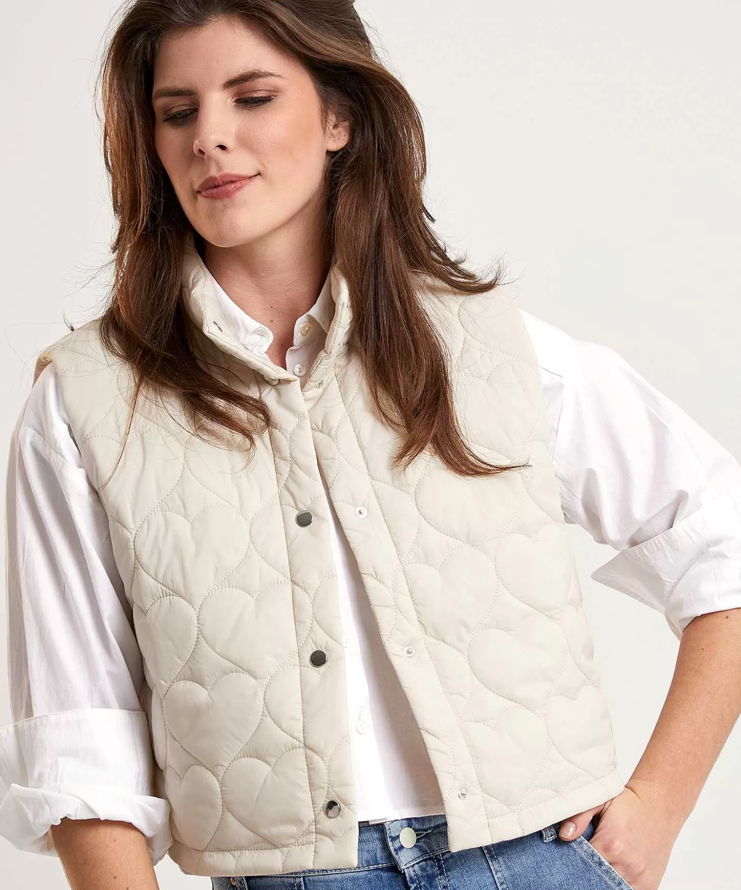 Short Bodywarmer Hearts*OUI Best Sale