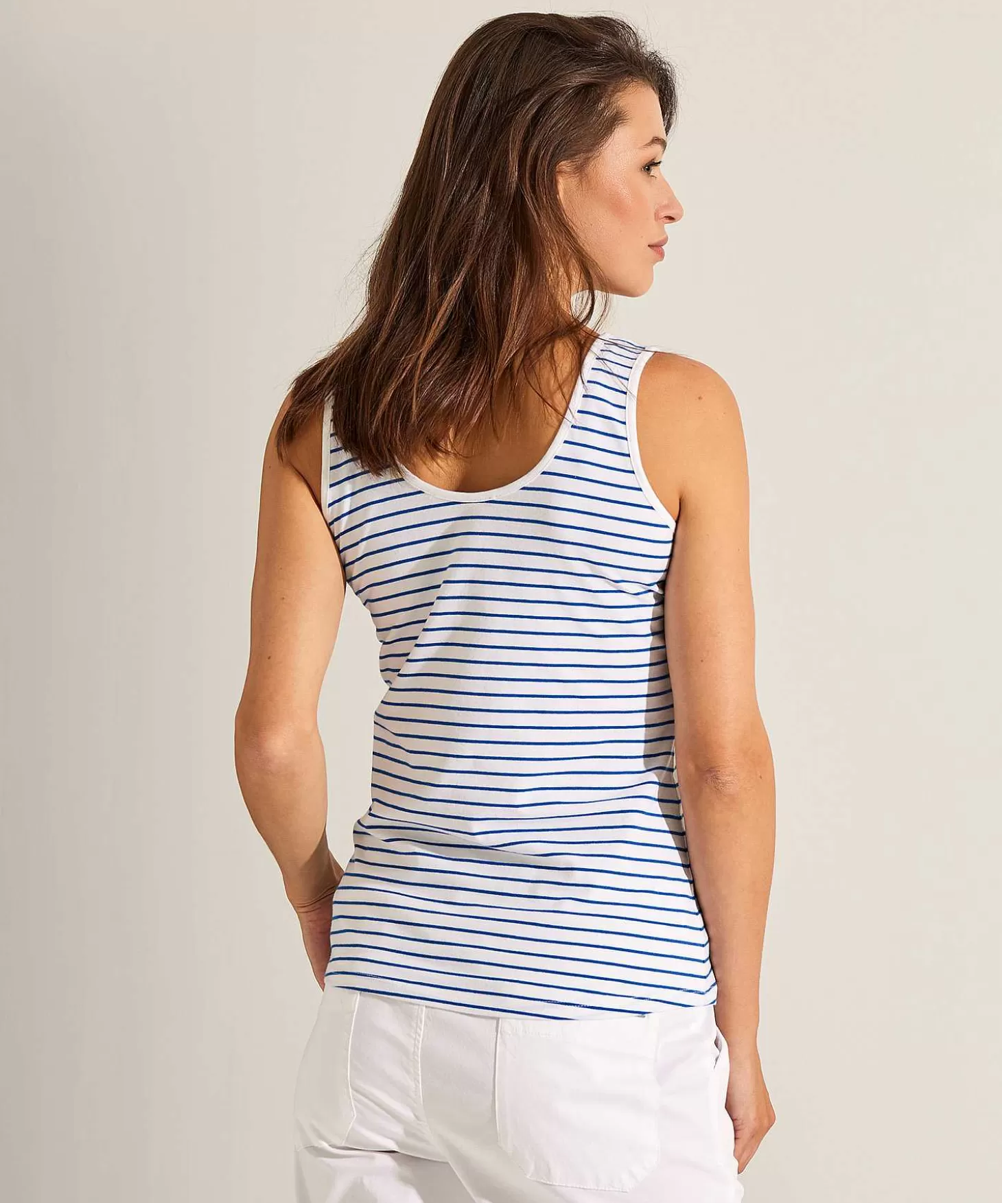 Singlet With Stripe*OUI Hot