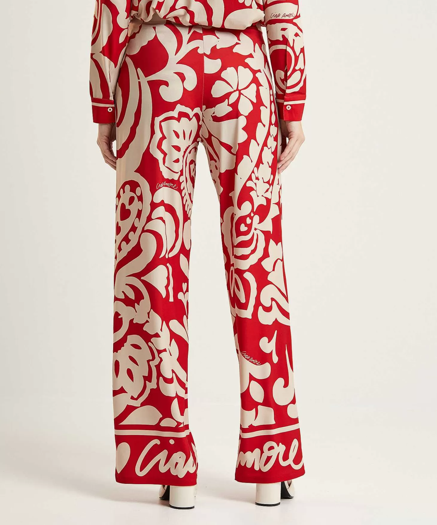 Slinky Palazzo Pants Print*OUI Hot