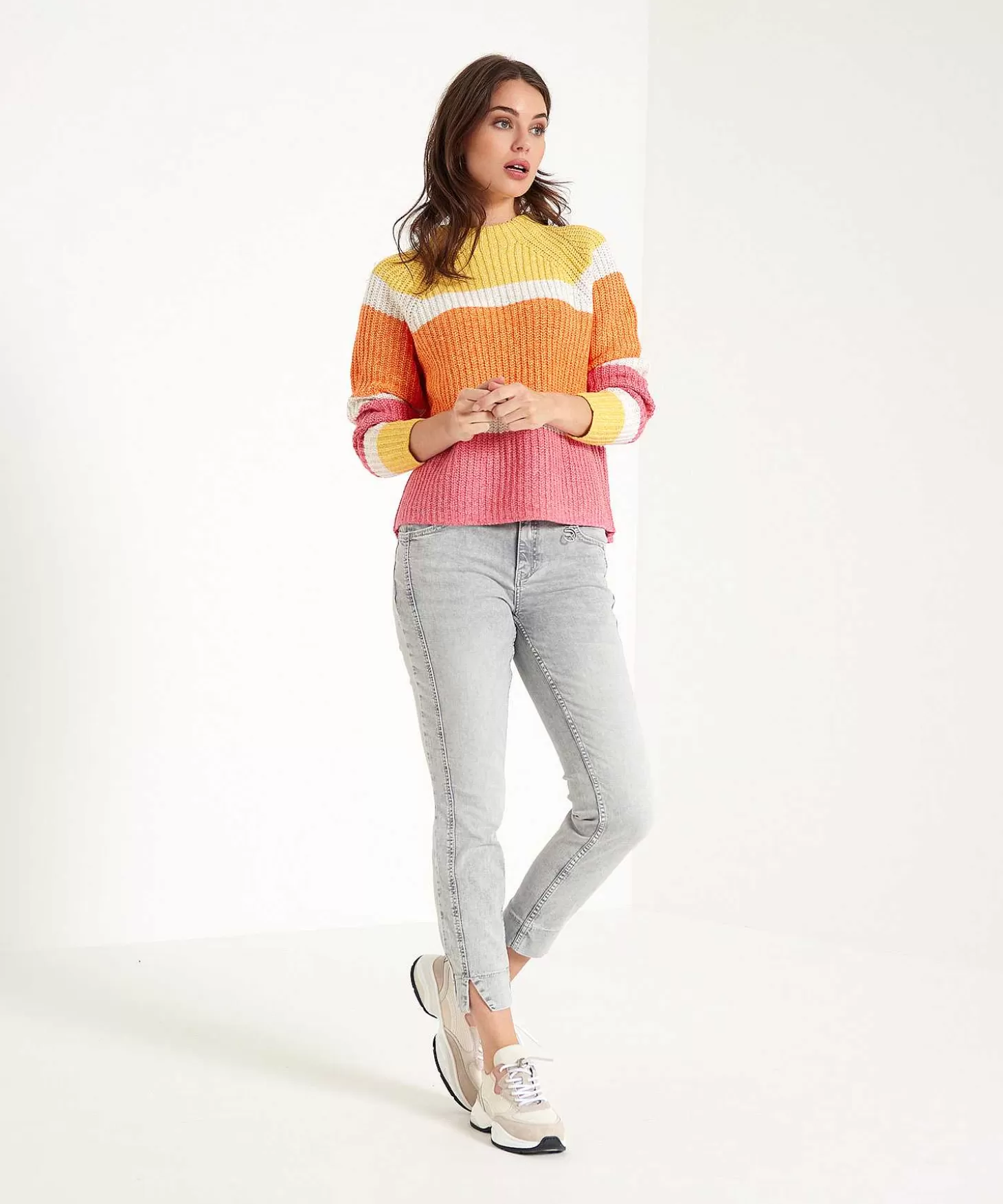 Sweater Colorblock*OUI New