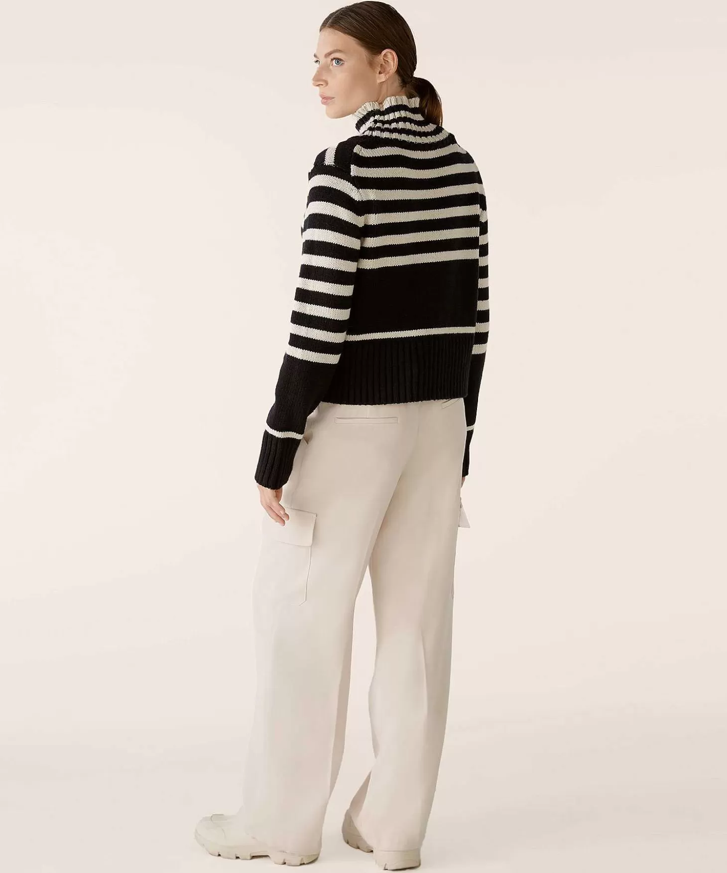 Turtleneck Stripes*OUI Online