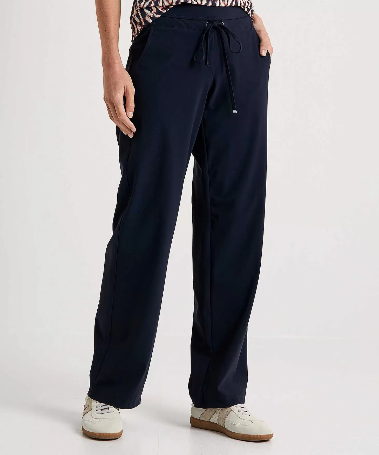 Straight Fit Travel Fabric Pants Candice*Raffaello Rossi Flash Sale