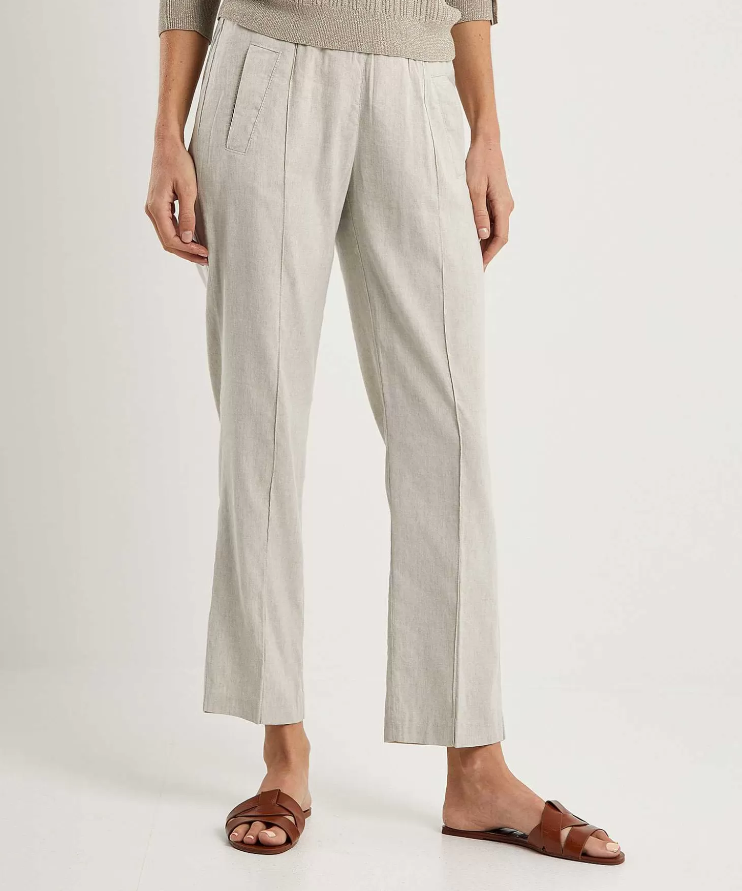 Linen Mix Trousers May Zigarette*Rosner Online