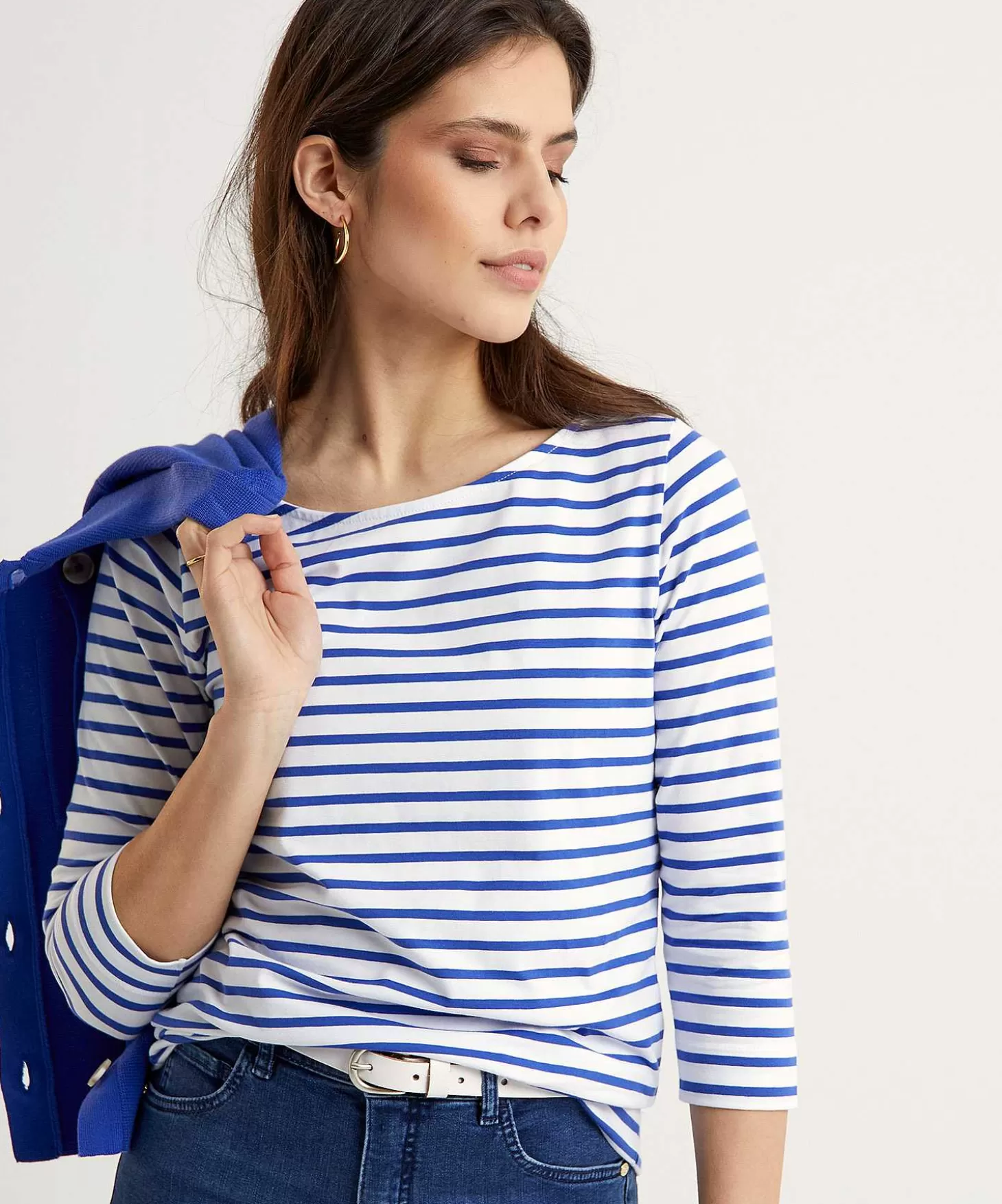 Shirt Breton Stripe** Clearance