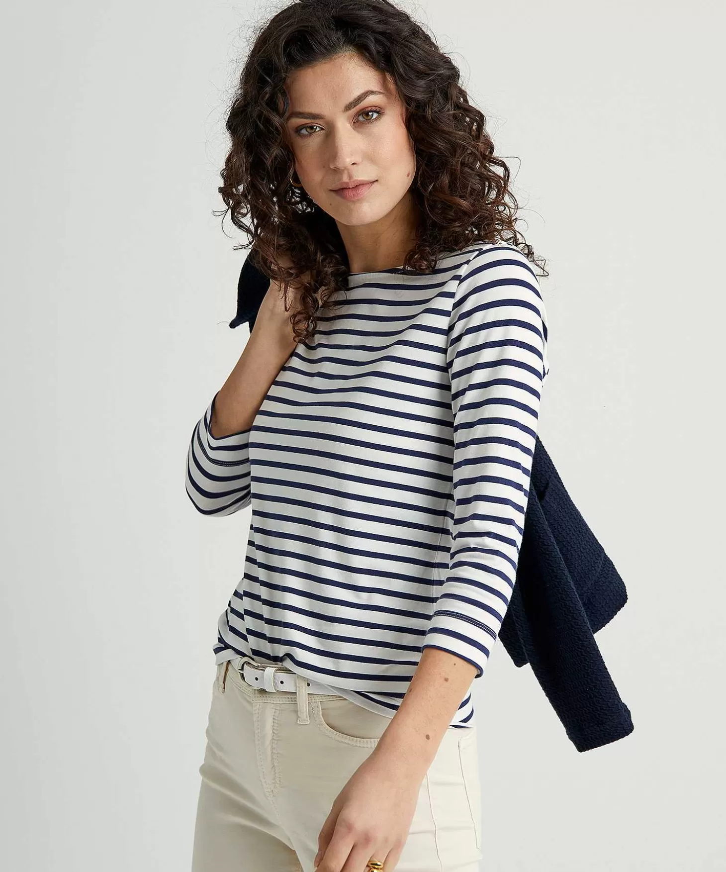 Shirt Breton Stripe** Cheap