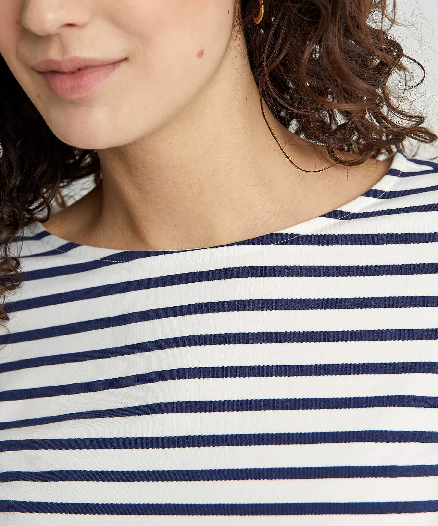 Shirt Breton Stripe** Cheap