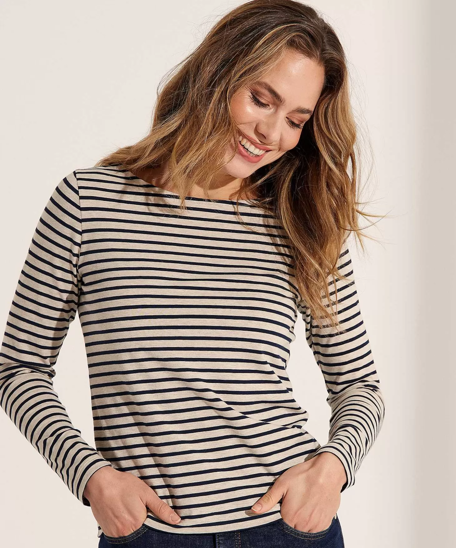 Shirt Breton Stripe** Fashion