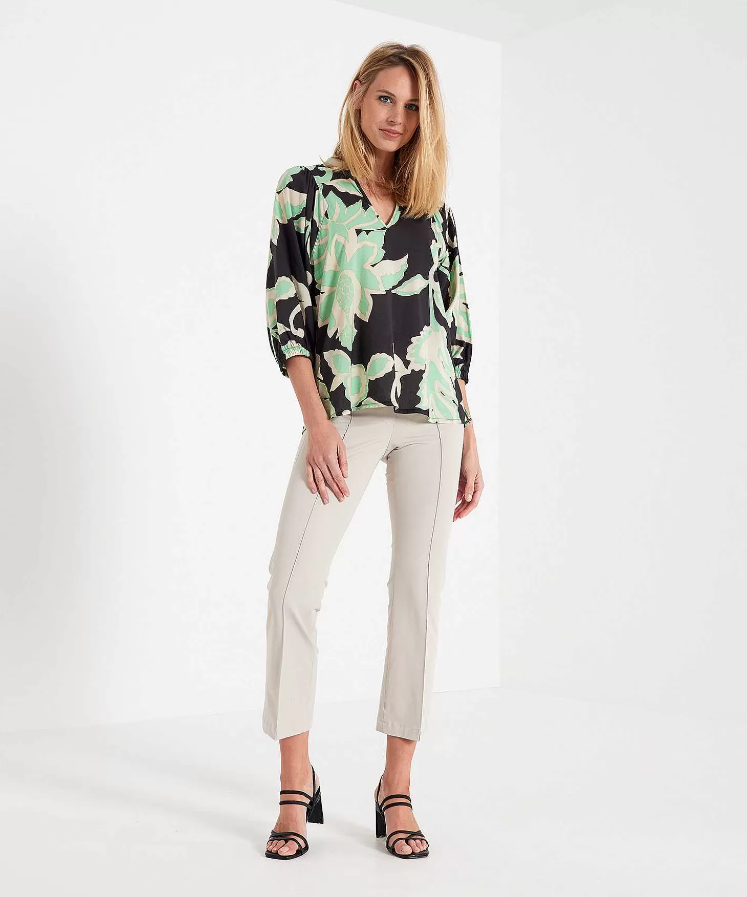 Blouse Botanical Print*Summum Best