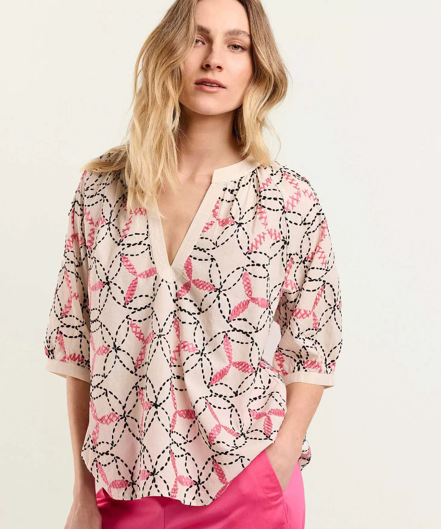 Blouse Graphic Print*Summum Online