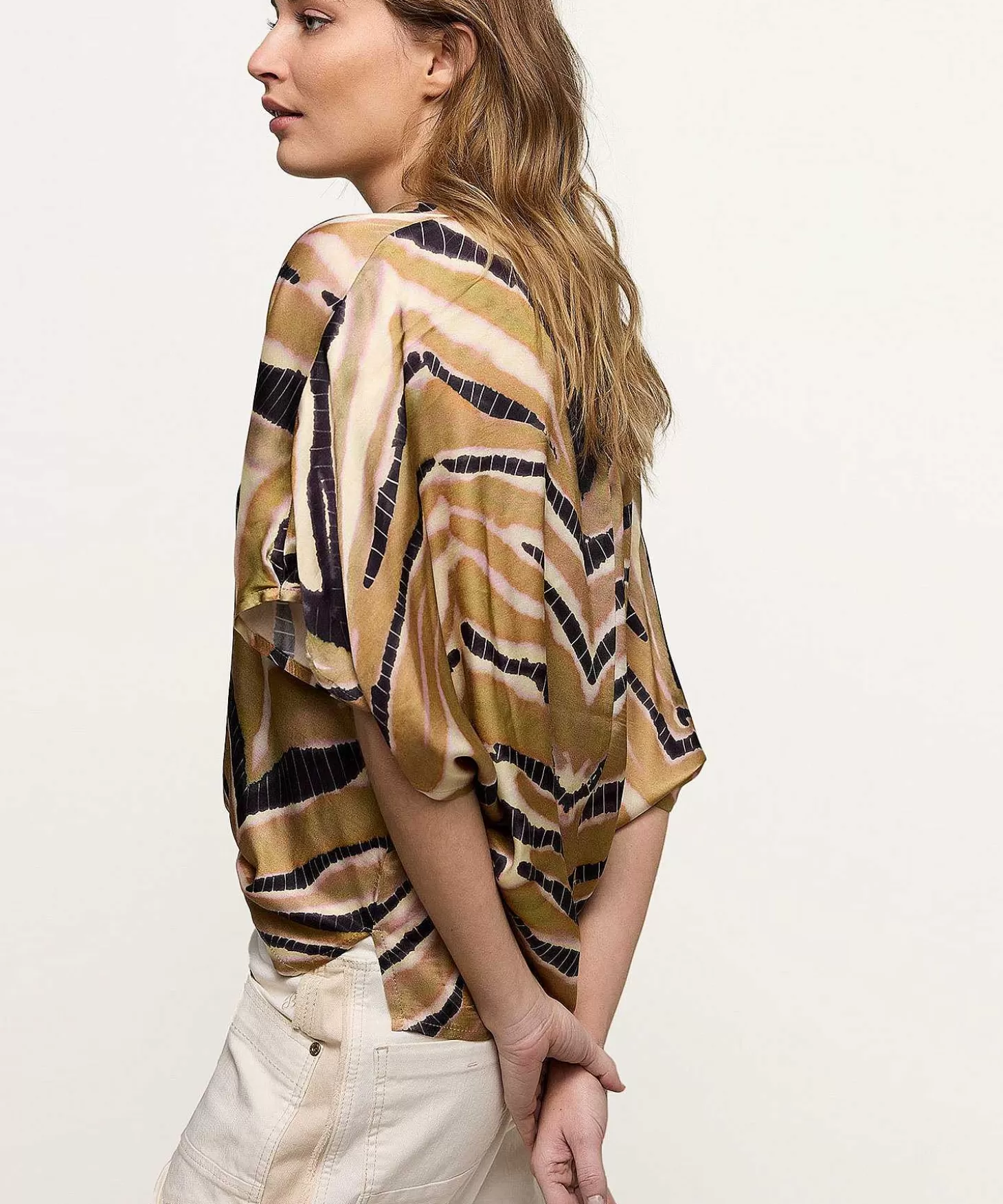 Blouse Zigzag Print*Summum Outlet