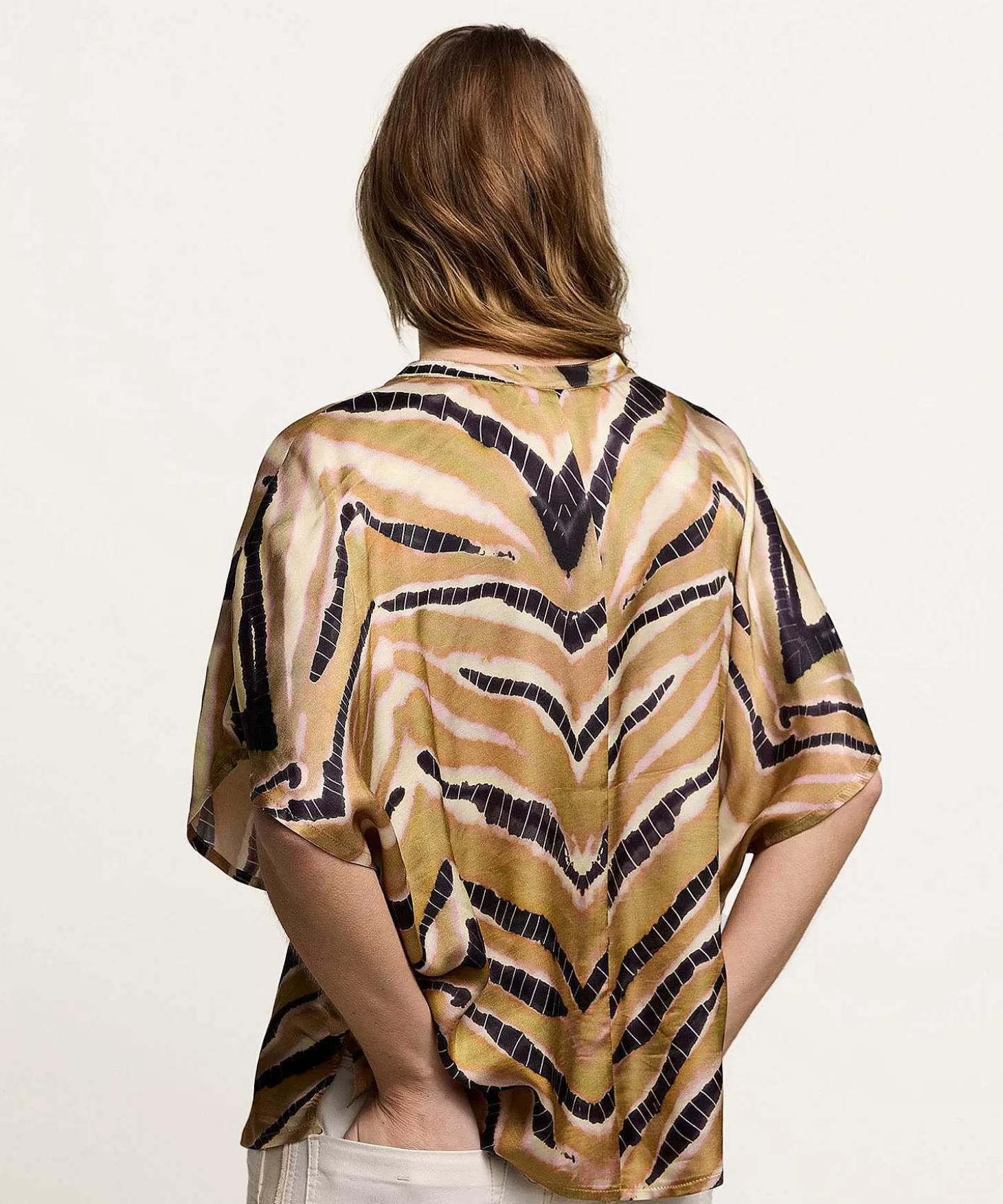 Blouse Zigzag Print*Summum Outlet