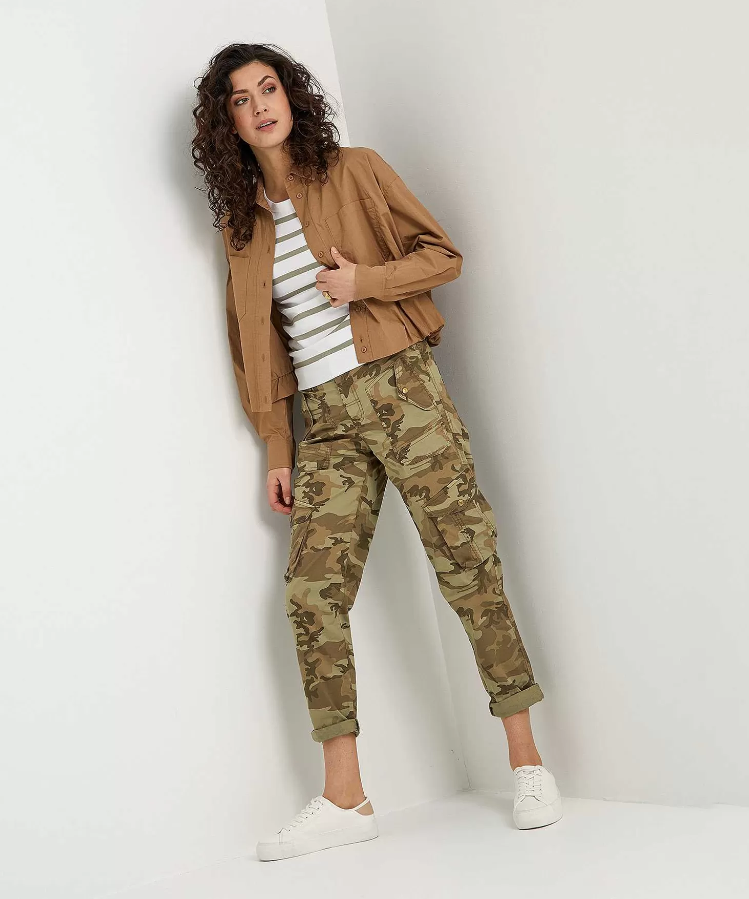 Cargo Pants Camouflage Print*Summum Fashion