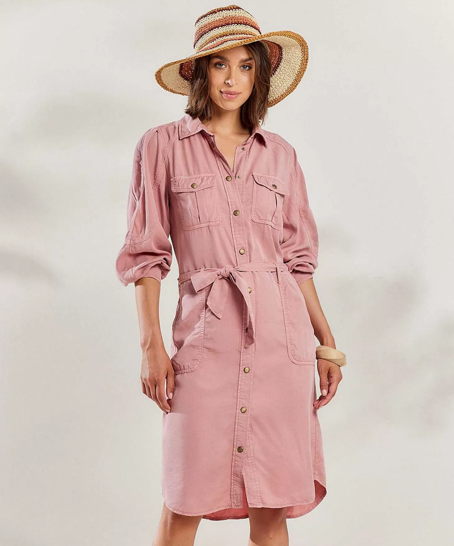 Cargo Shirt Dress*Summum Cheap