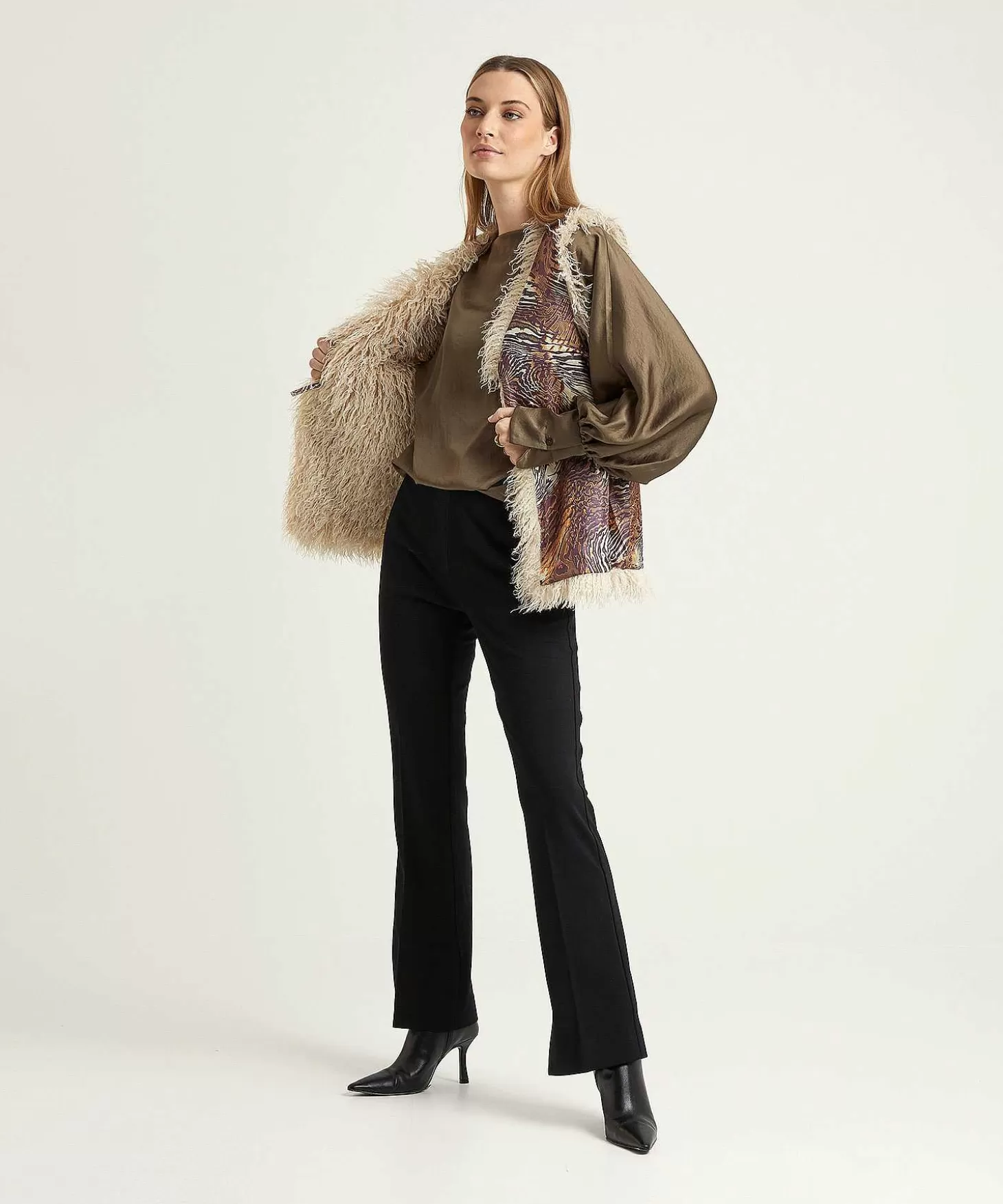 Gilet Fluffy Fun Fur Reversible*Summum Shop