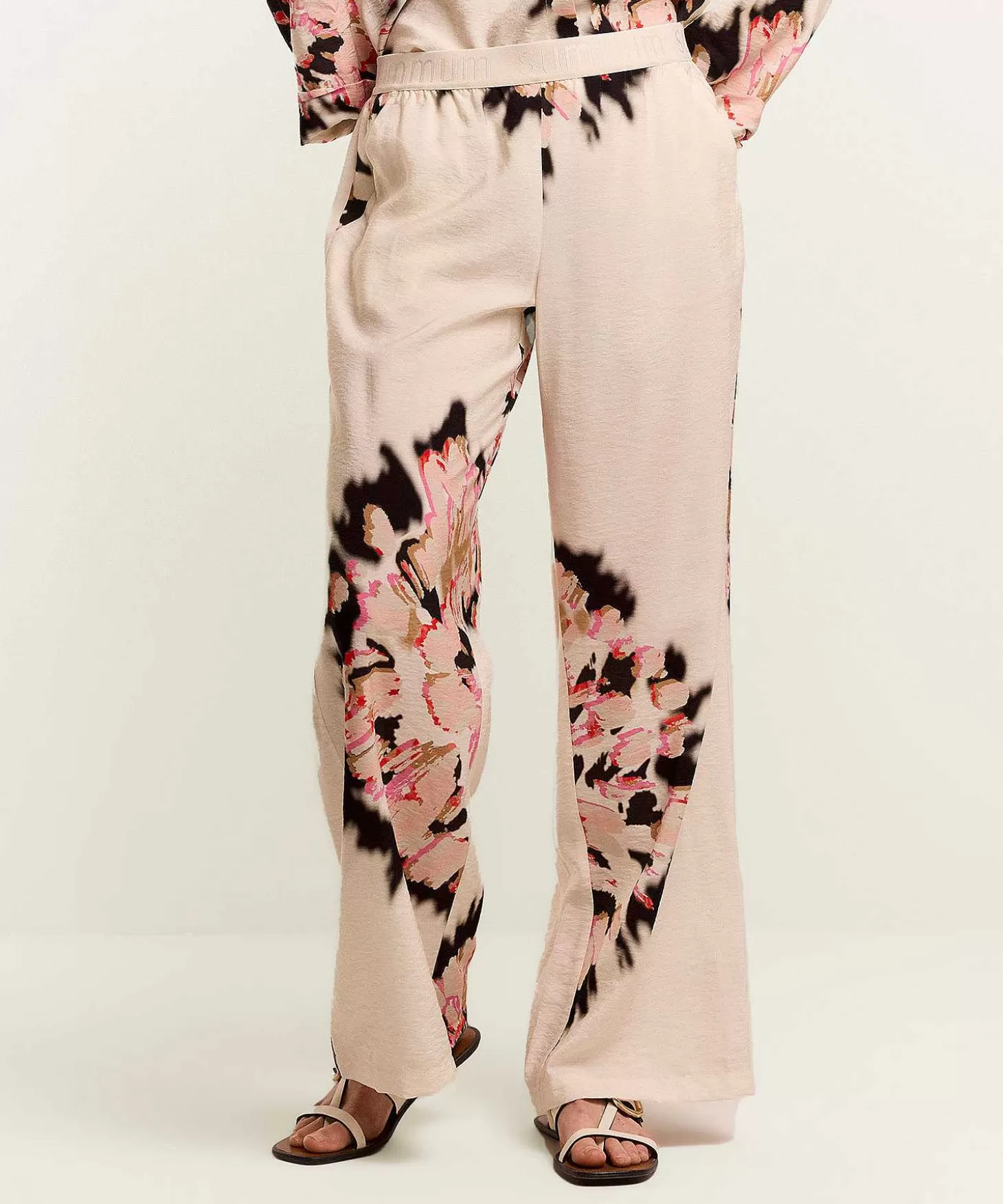 Palazzo Trousers Maxi Flower*Summum Fashion