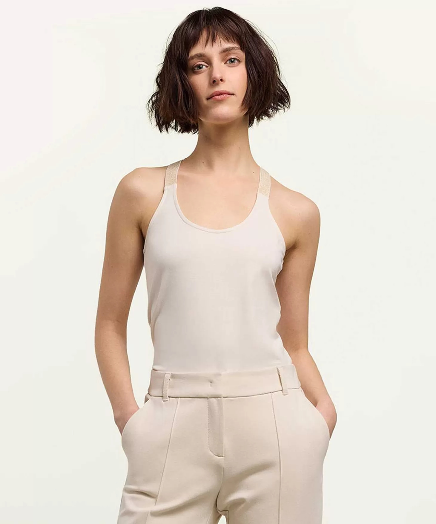 Reversible Camisole Lurex Nice*Summum Store