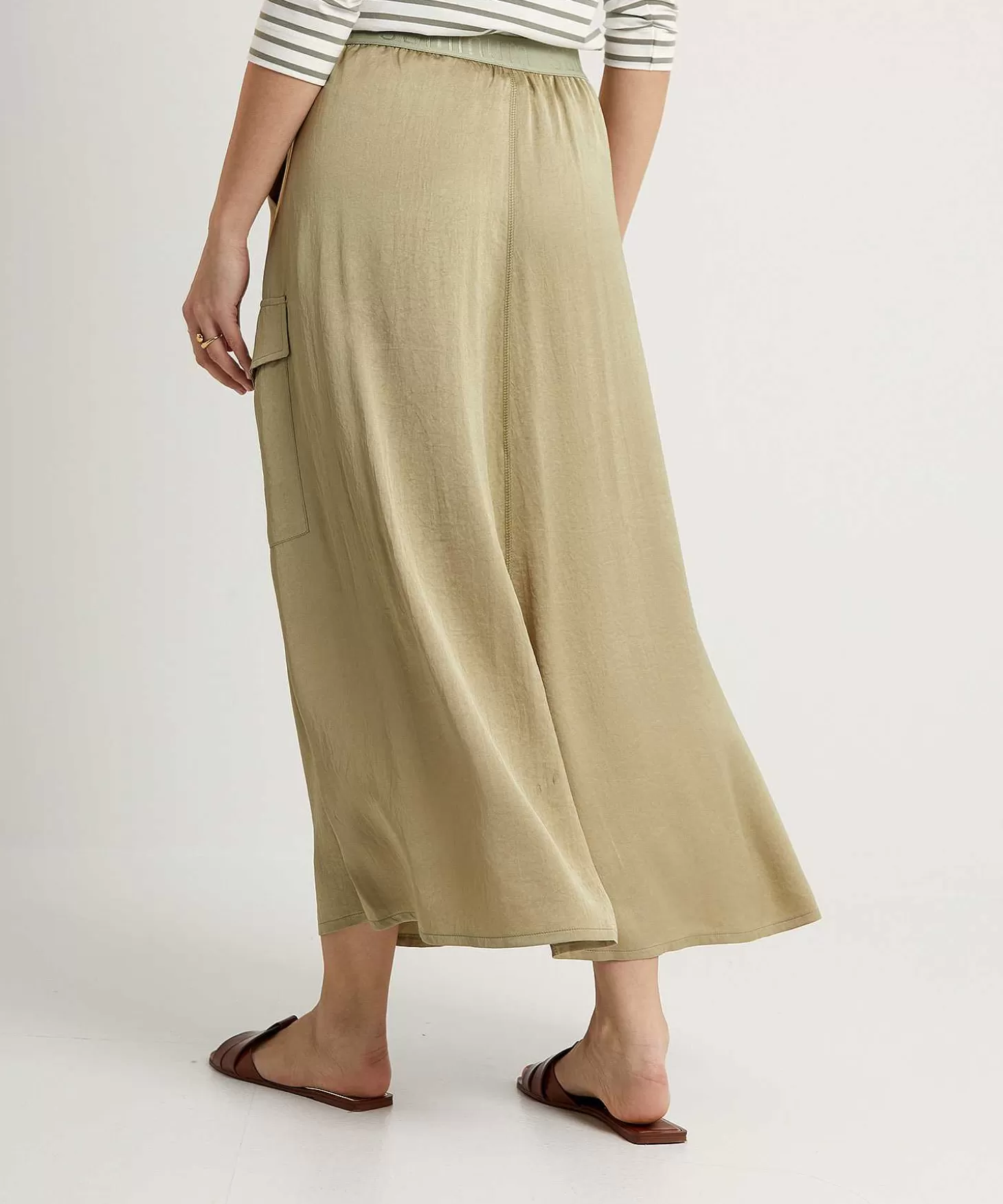 Silky Cargo Skirt*Summum Discount