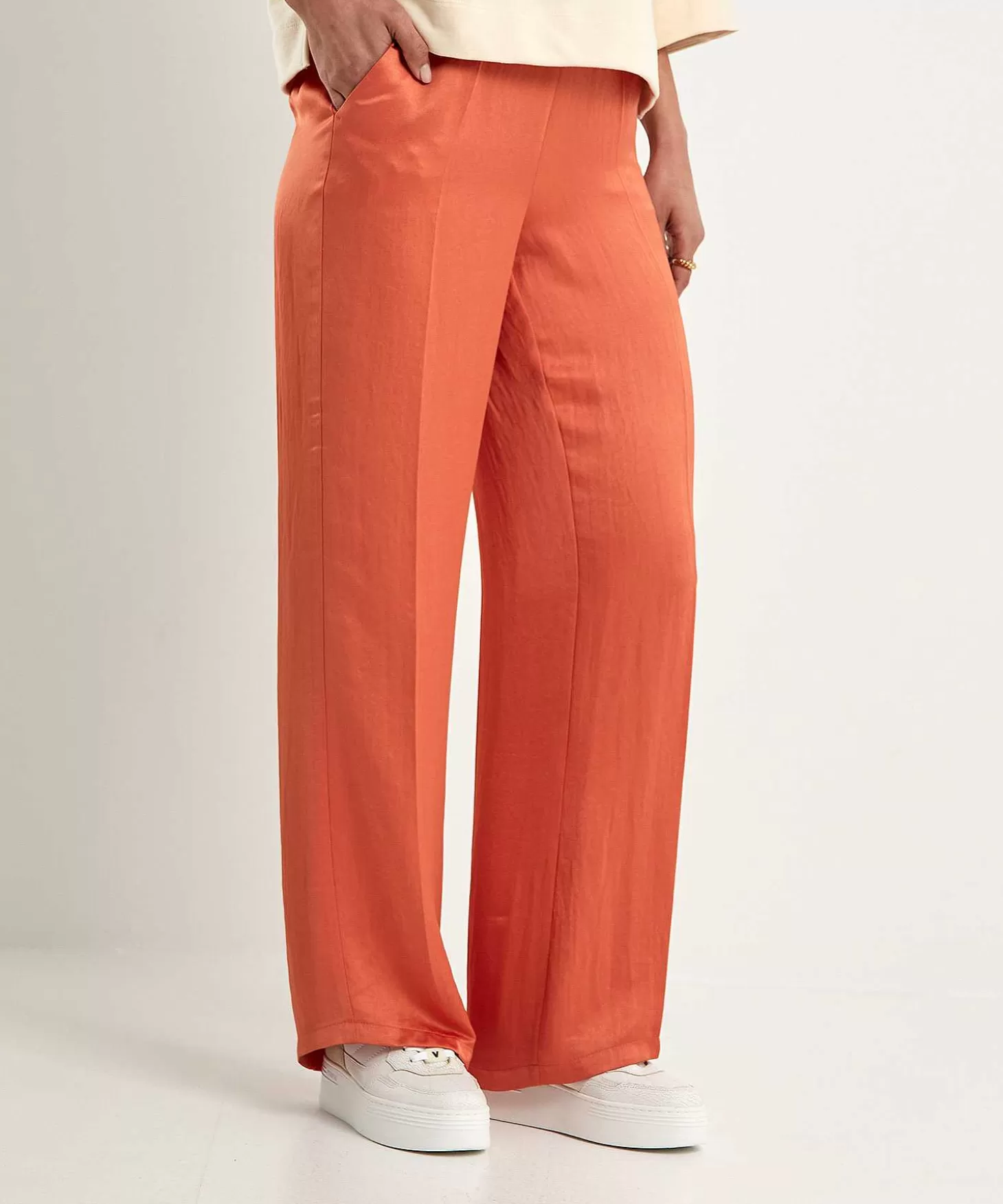 Silky Wide Leg Pants*Summum Shop