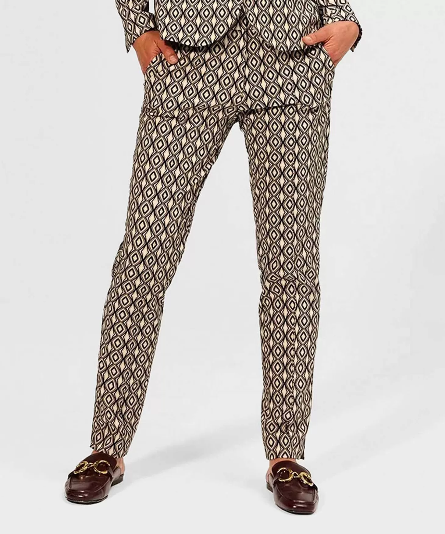 Trousers All-Over Print*Summum Discount