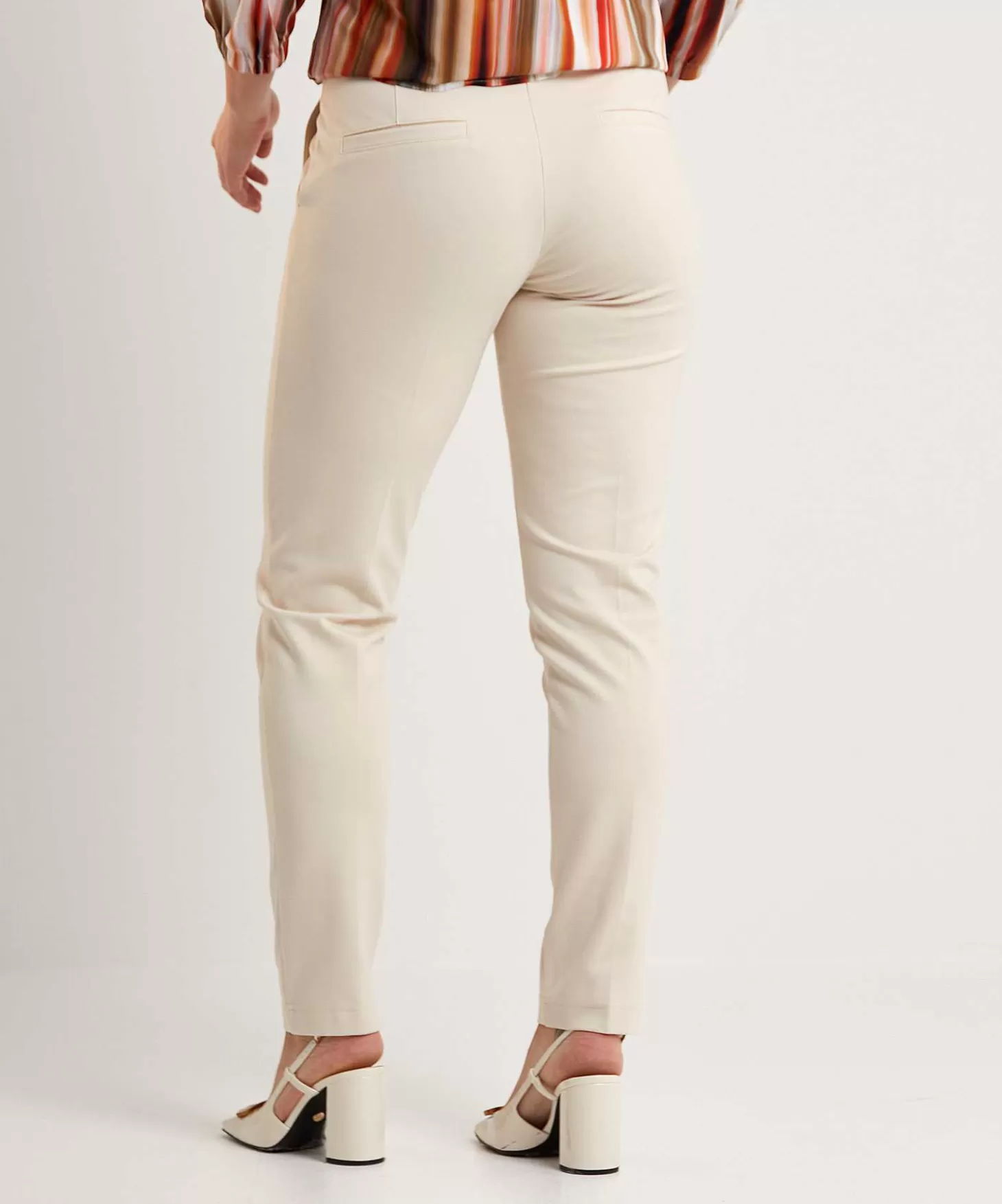 Trousers With Parting Seam Como*Summum Discount