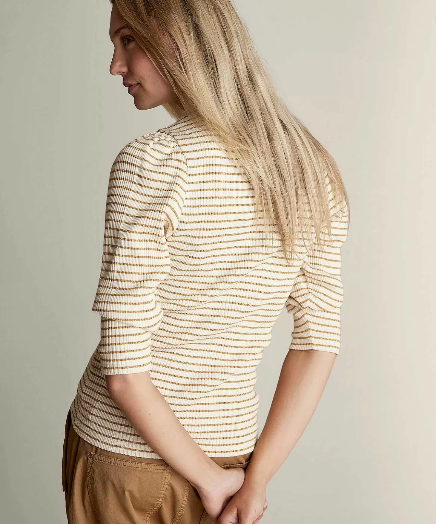 Turtleneck Lurex Stripes*Summum Sale