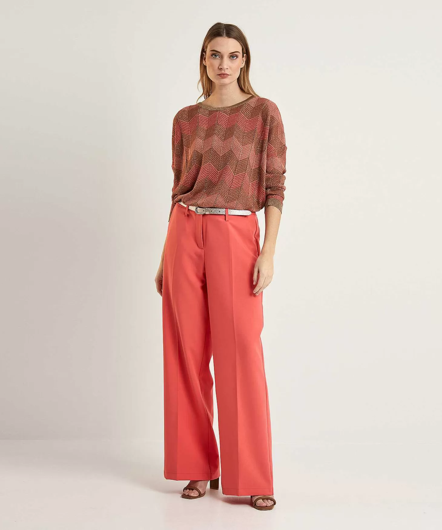 Wide Leg Trousers*Summum Shop